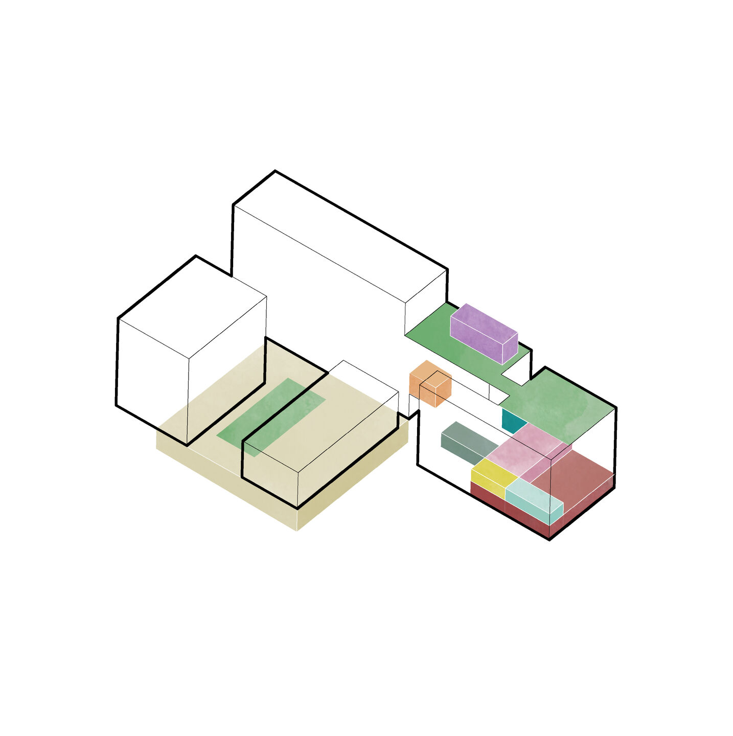 Shared spaces diagram