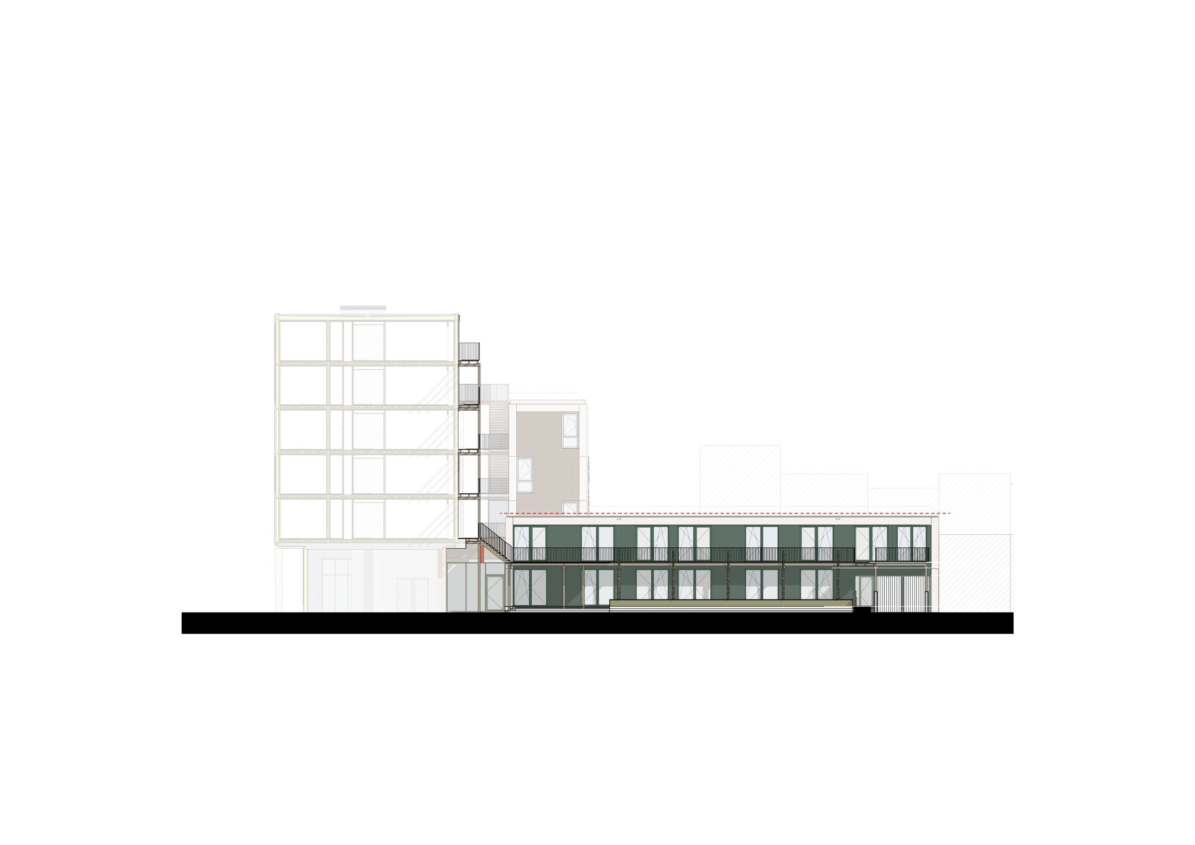 Elevation North Block B