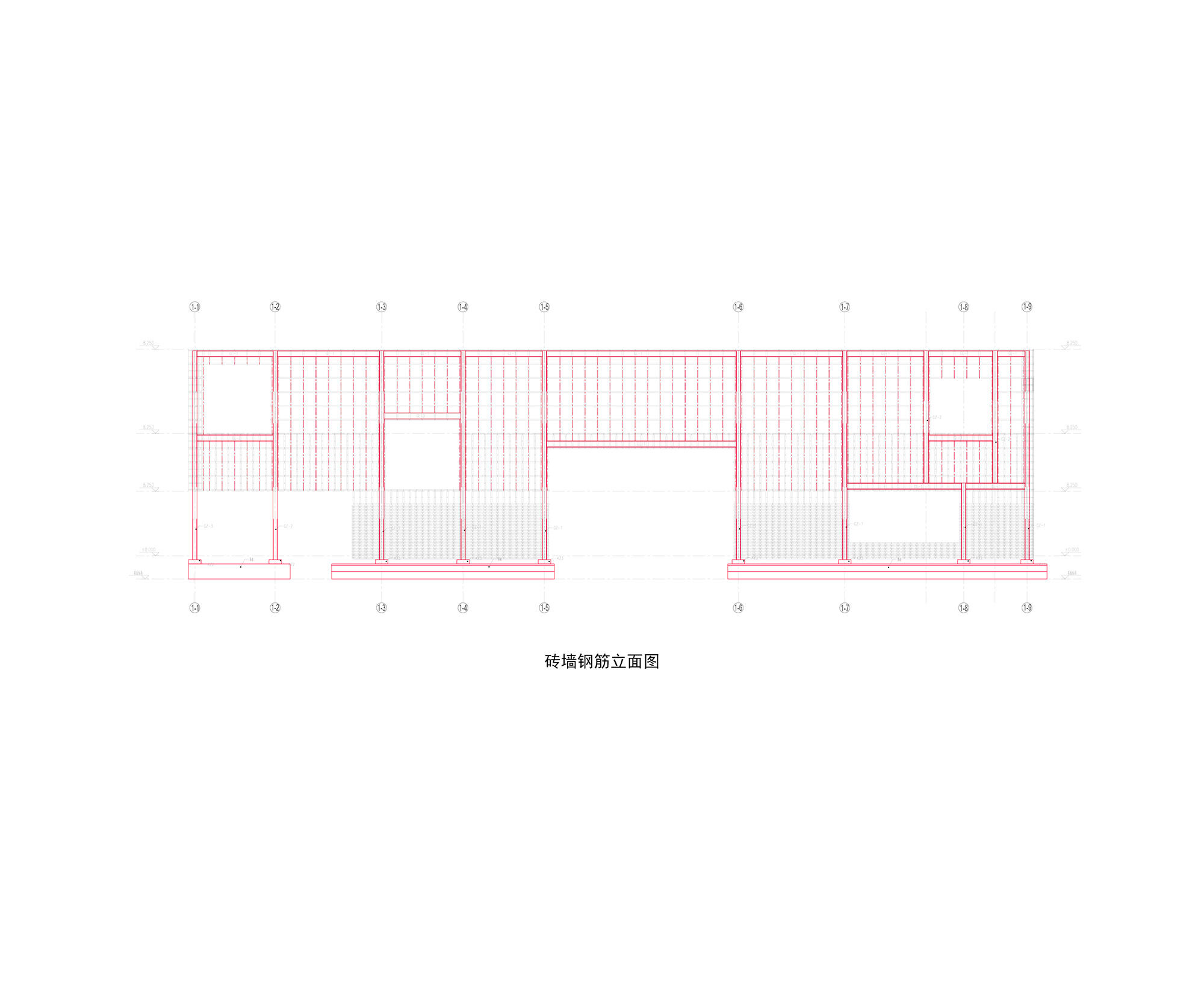 Brick Wall Structural Diagram