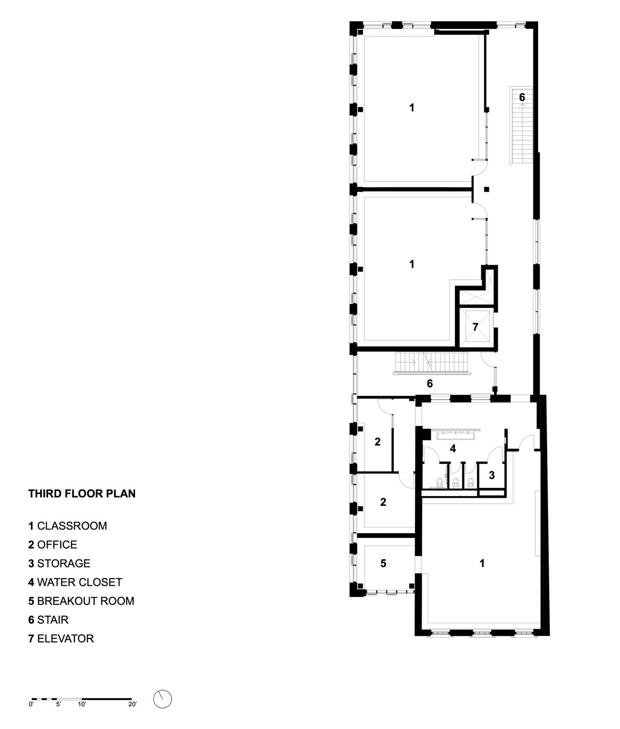 Garden House Third Floor Plan