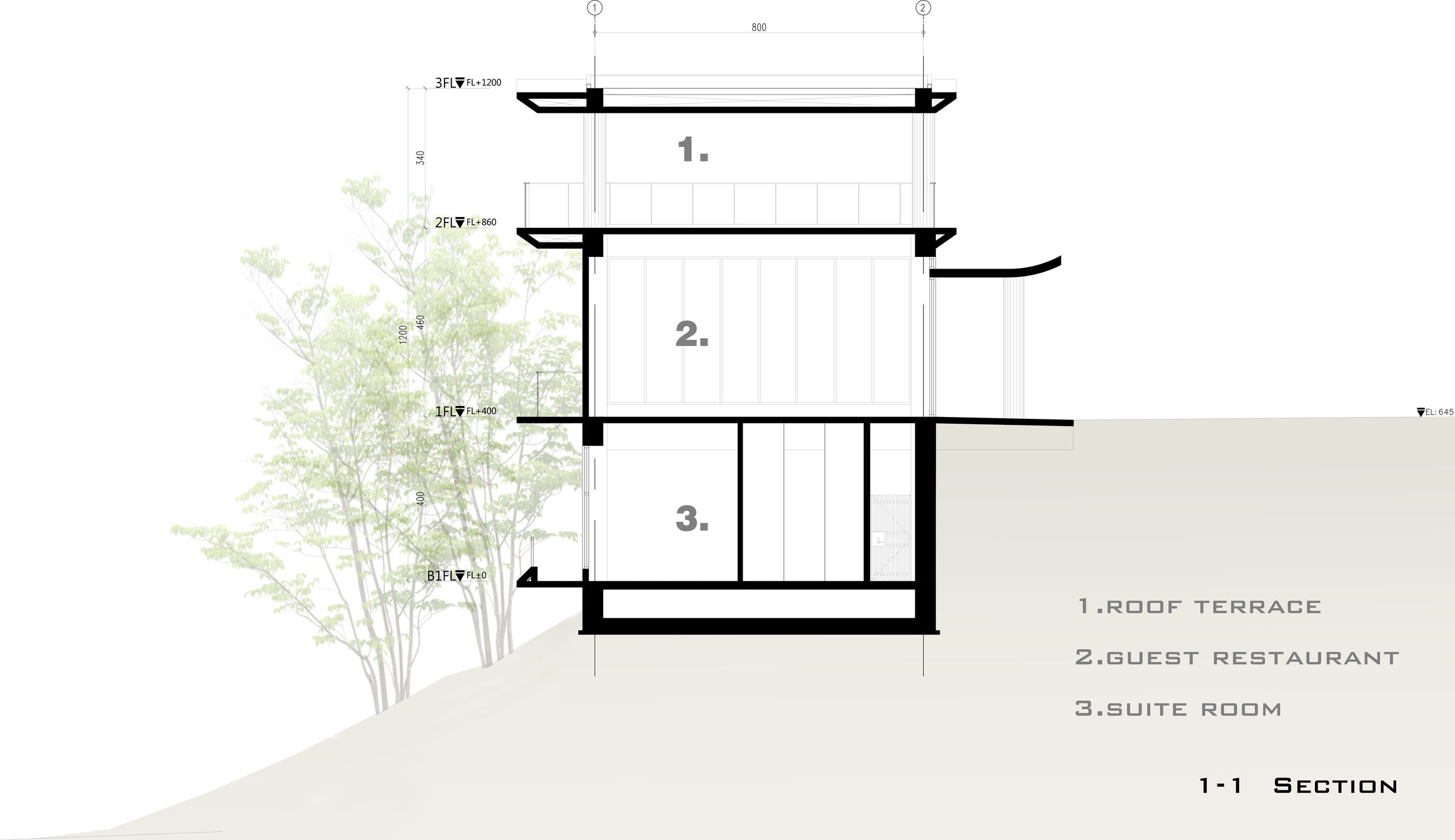 Section drawing