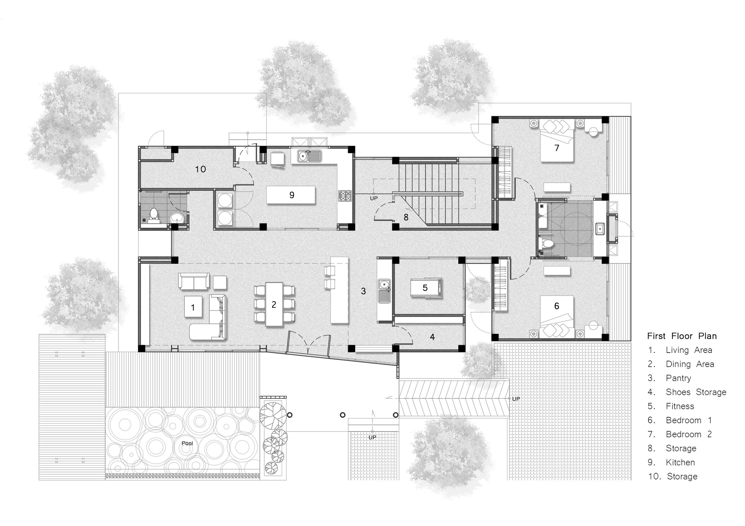 1st Floor Plan