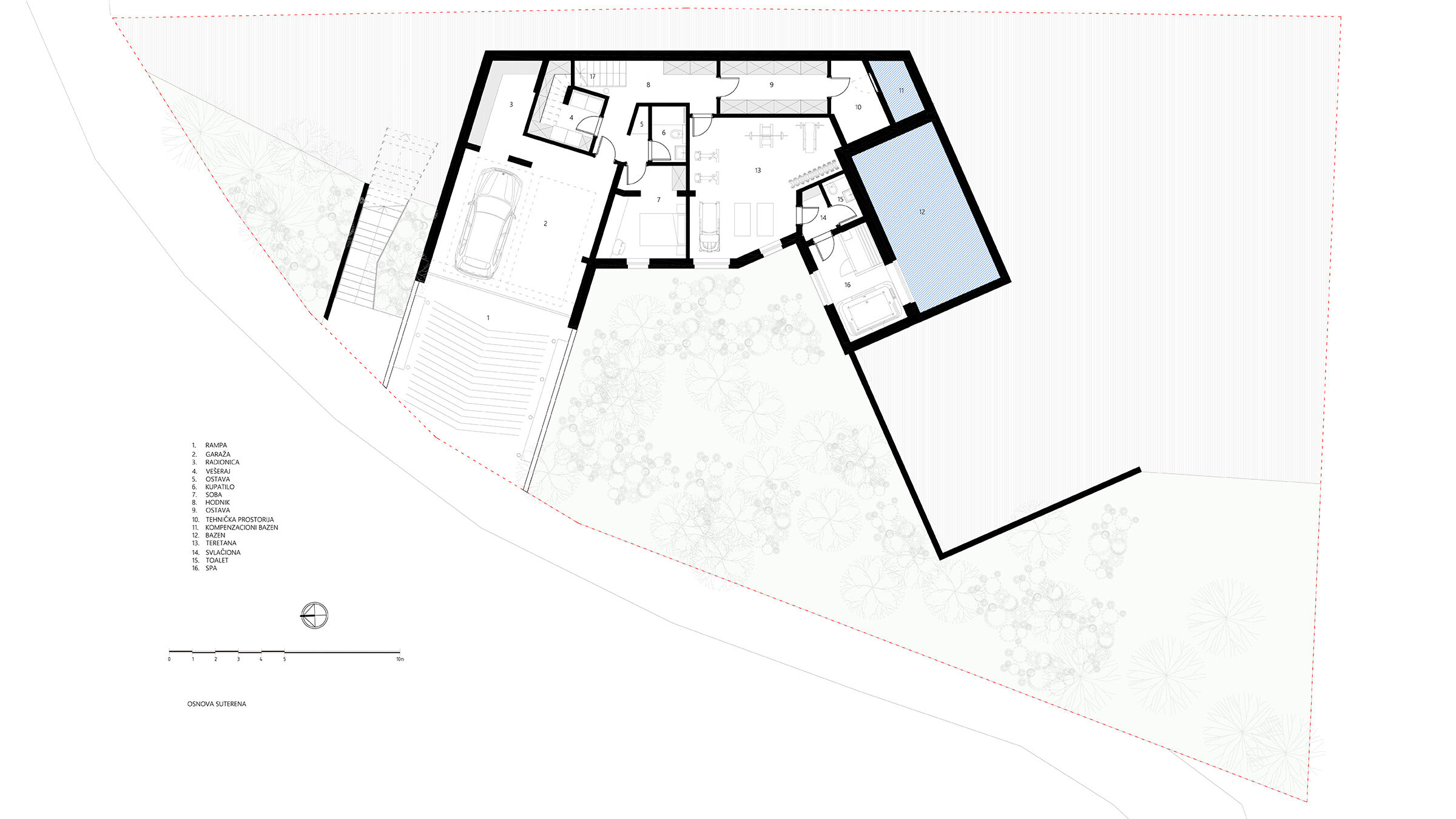 Basement level