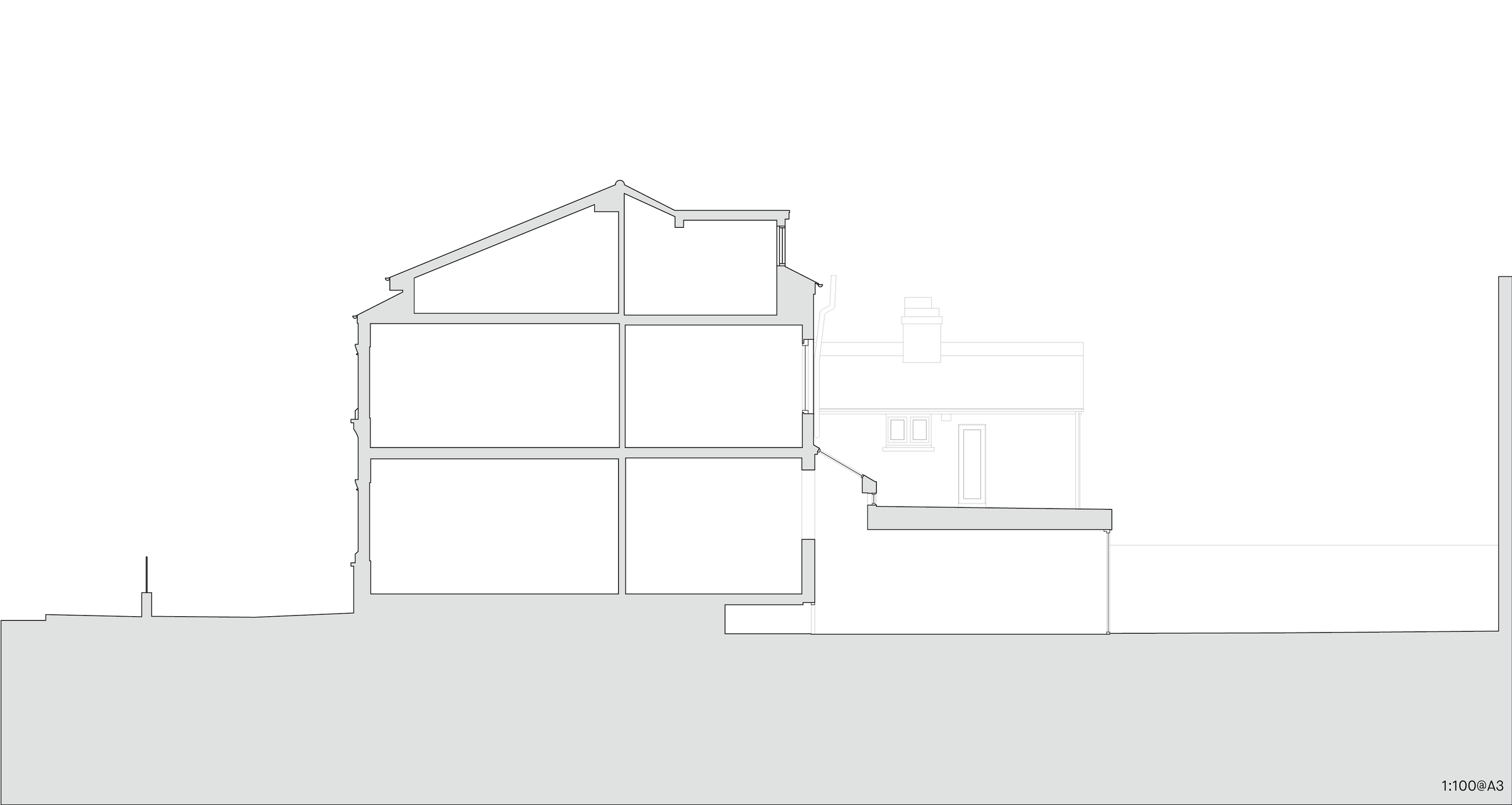 Existing Section BB