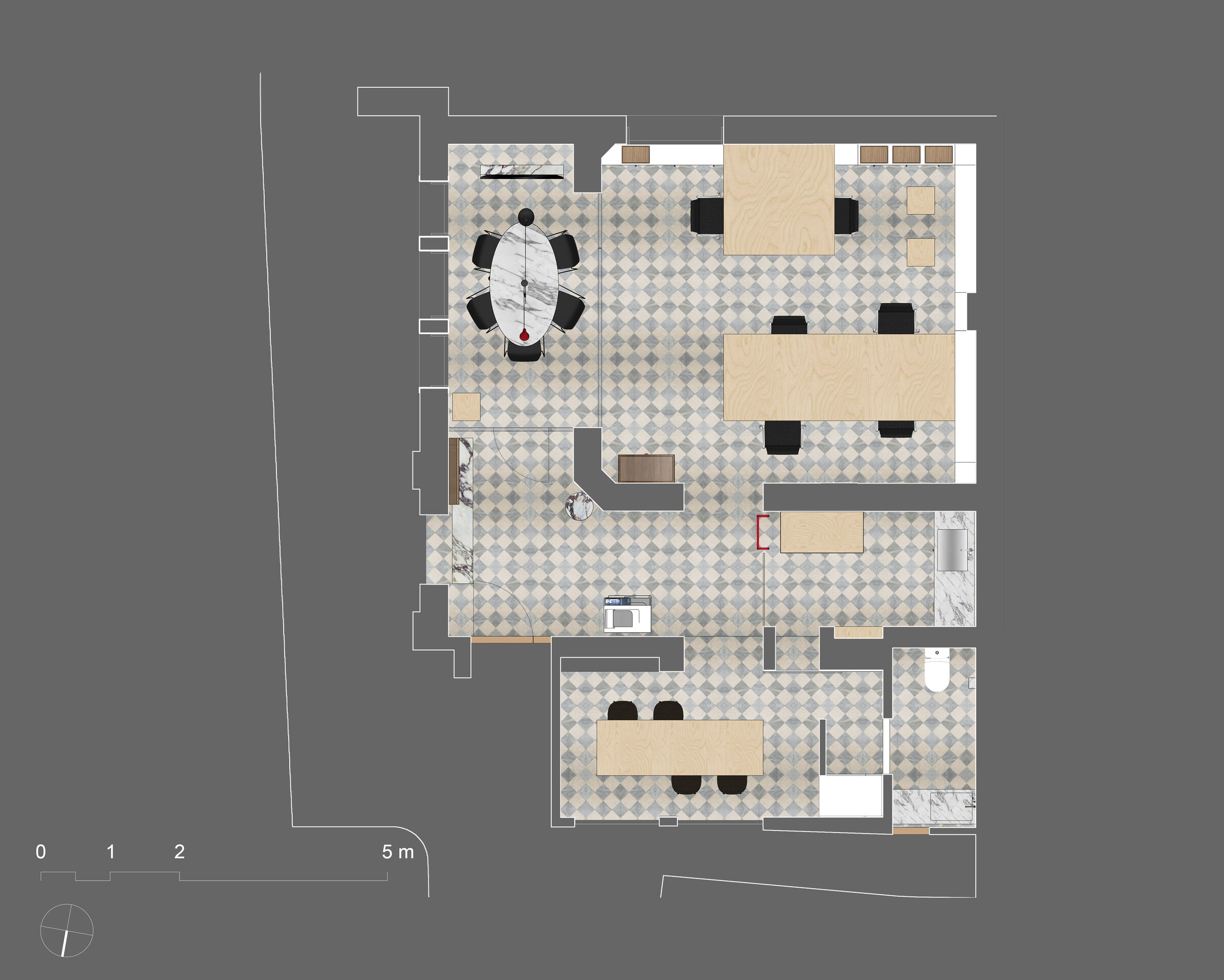 Office layout