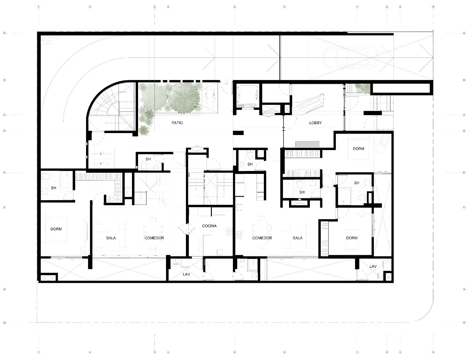Ground Level Plan