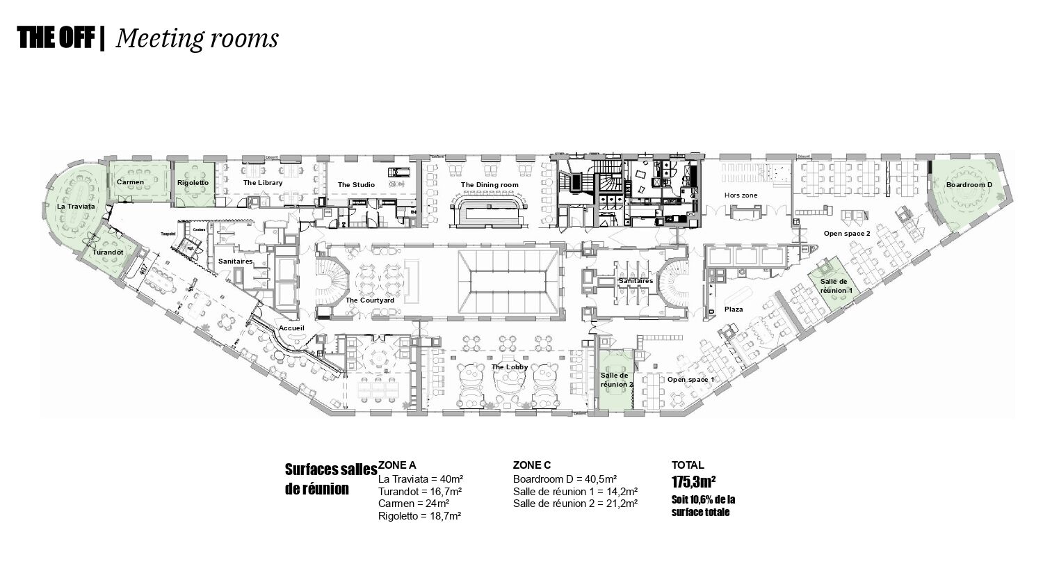 FLOOR PLAN - MEETING ROOMS
