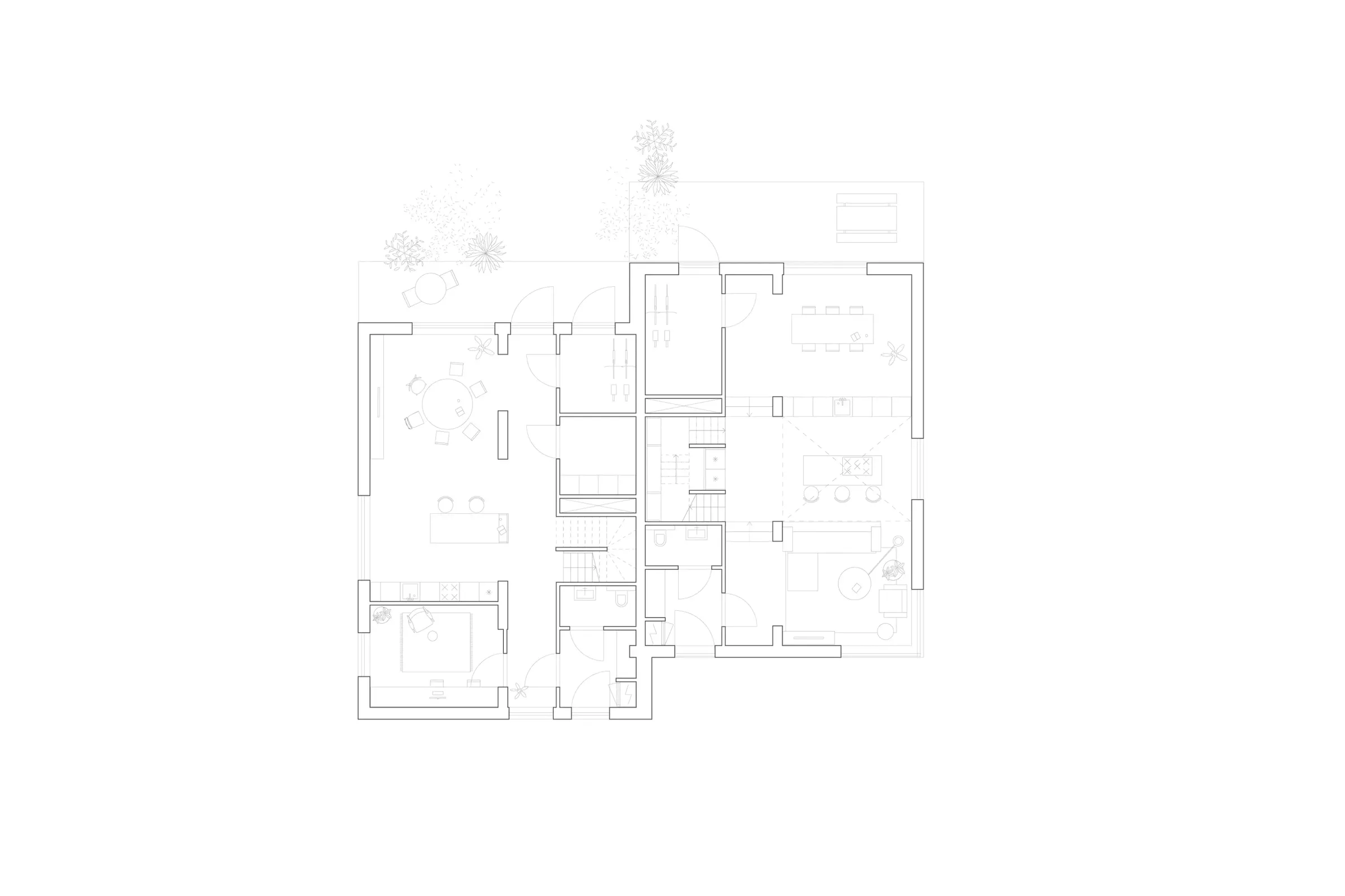 Semi-detached house, ground floor