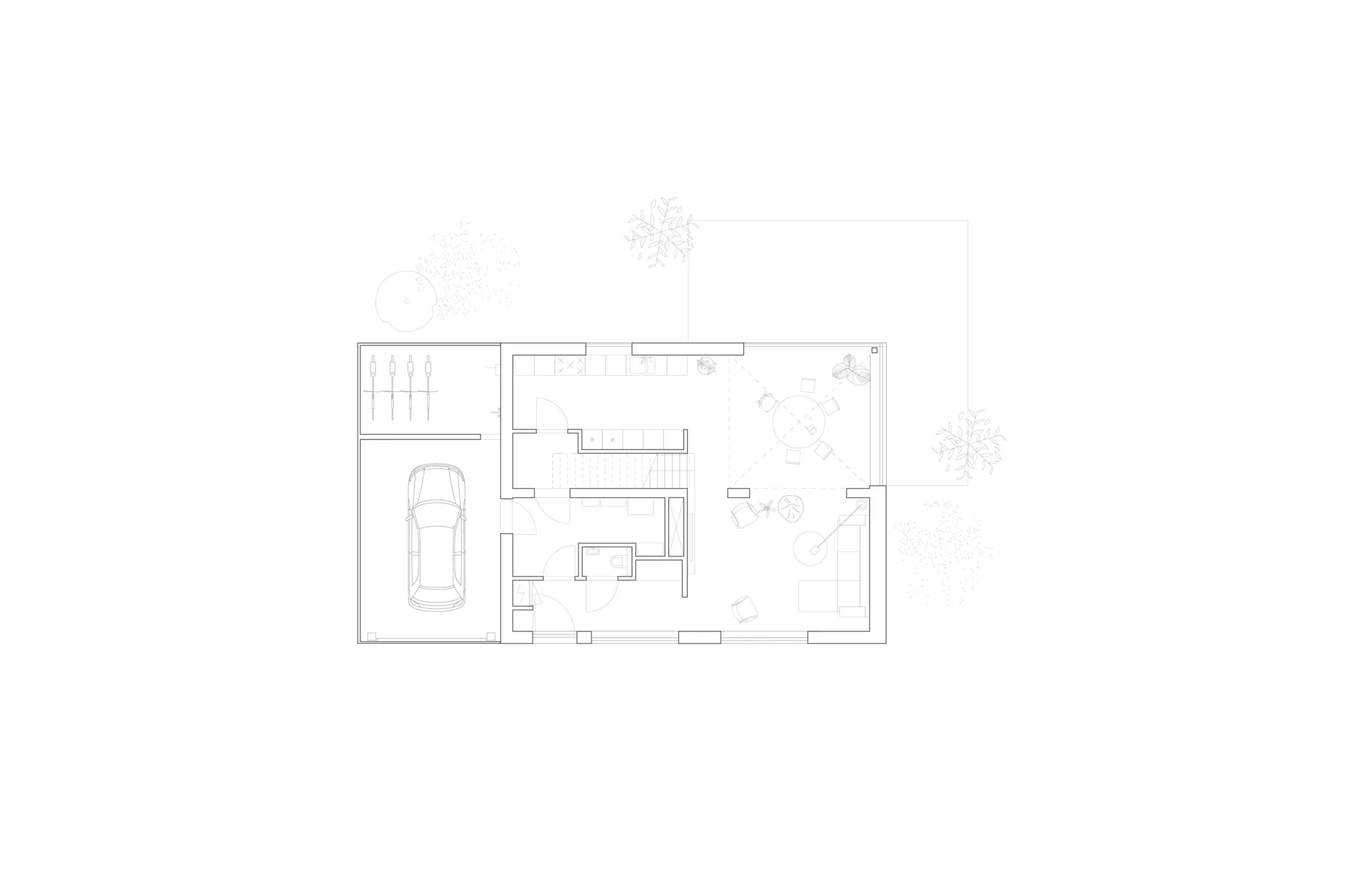 Parkvilla, ground floor