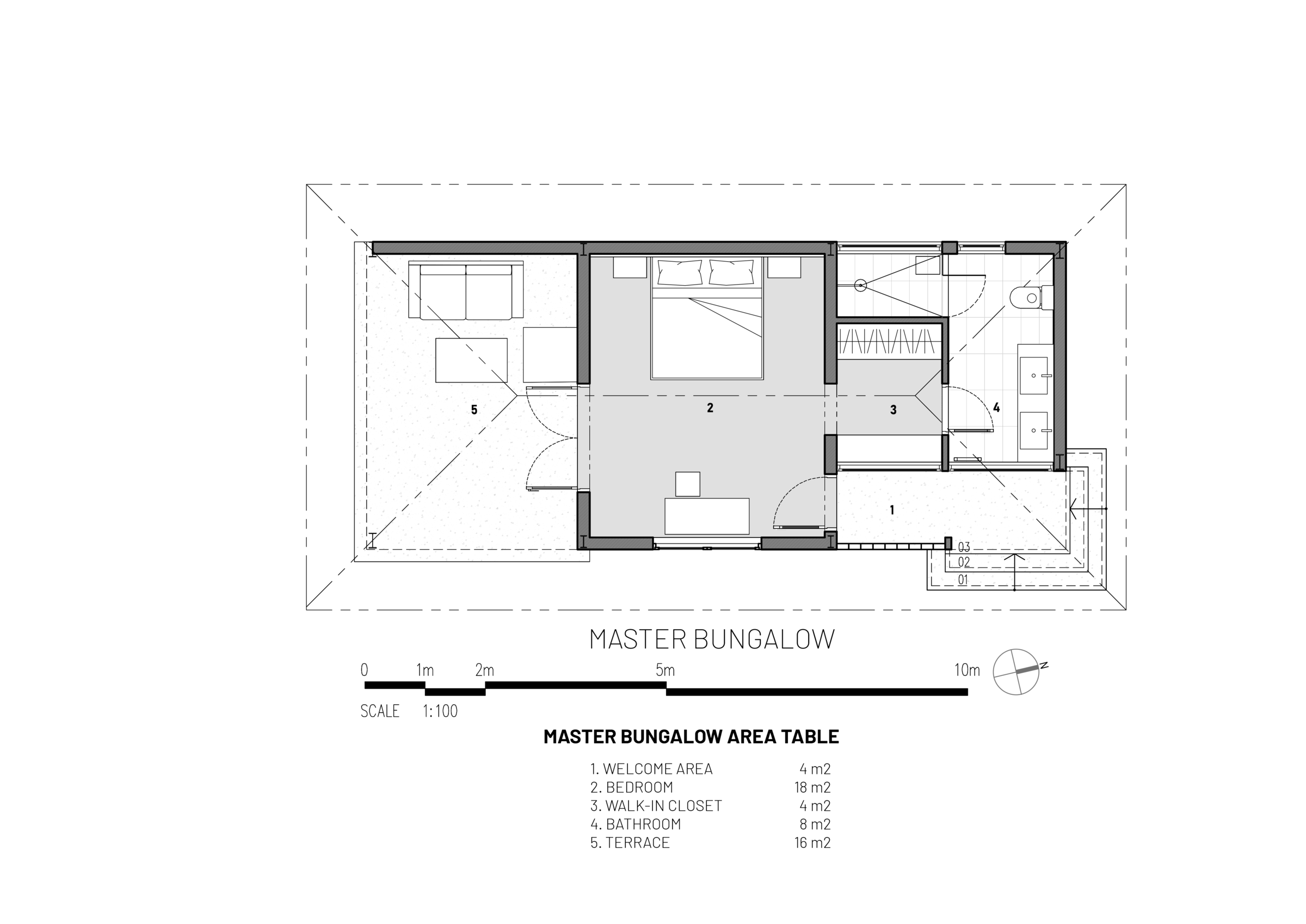 Master Bungalow Layout Plan