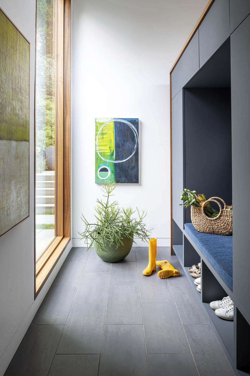 Rear Addition Mud Room Interior