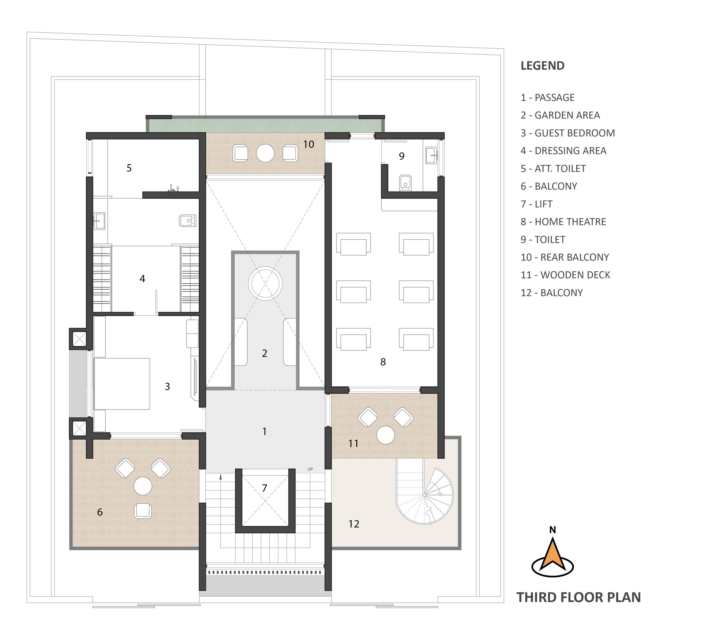 Third Floor Plan