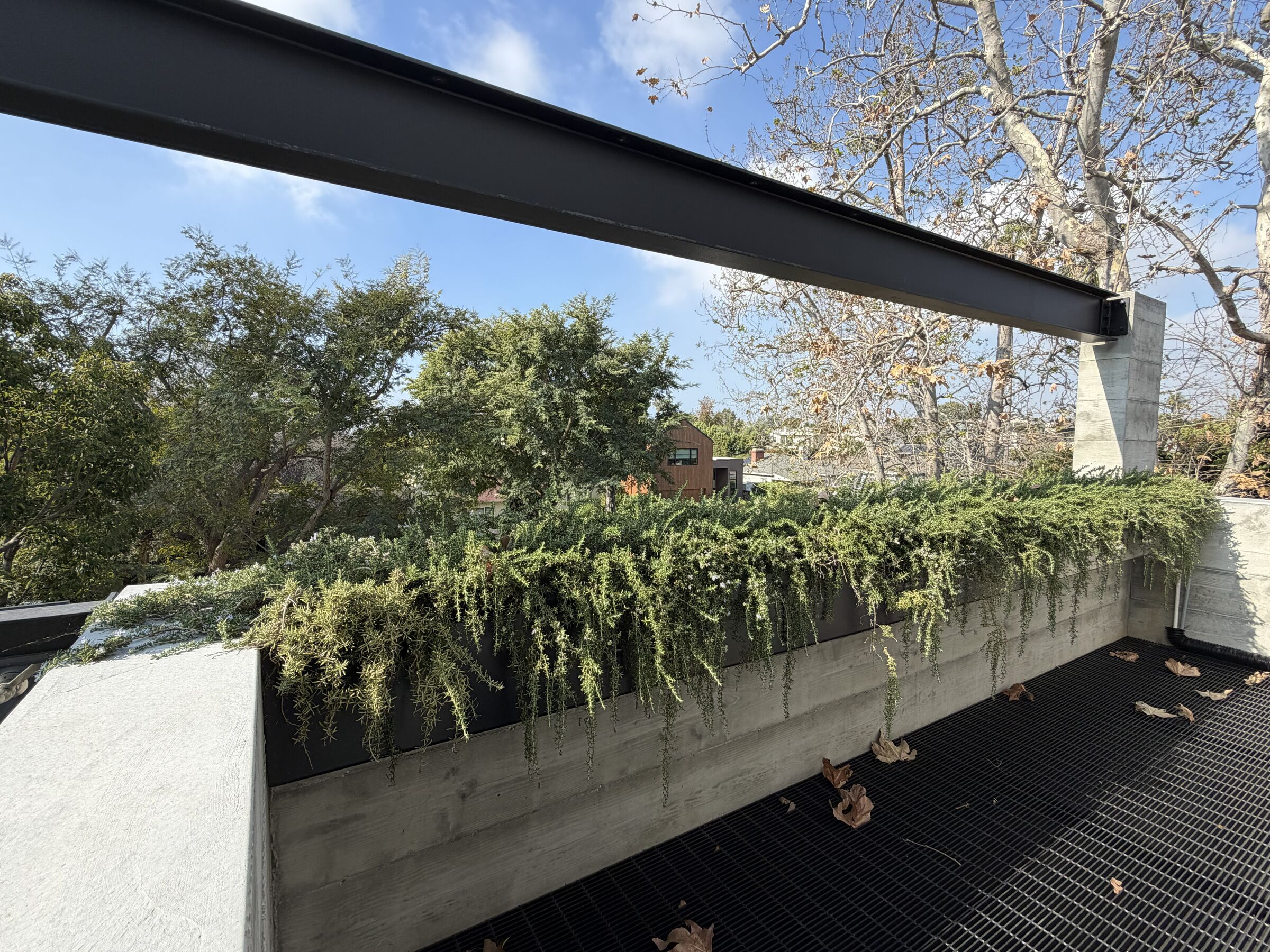 Front balcony