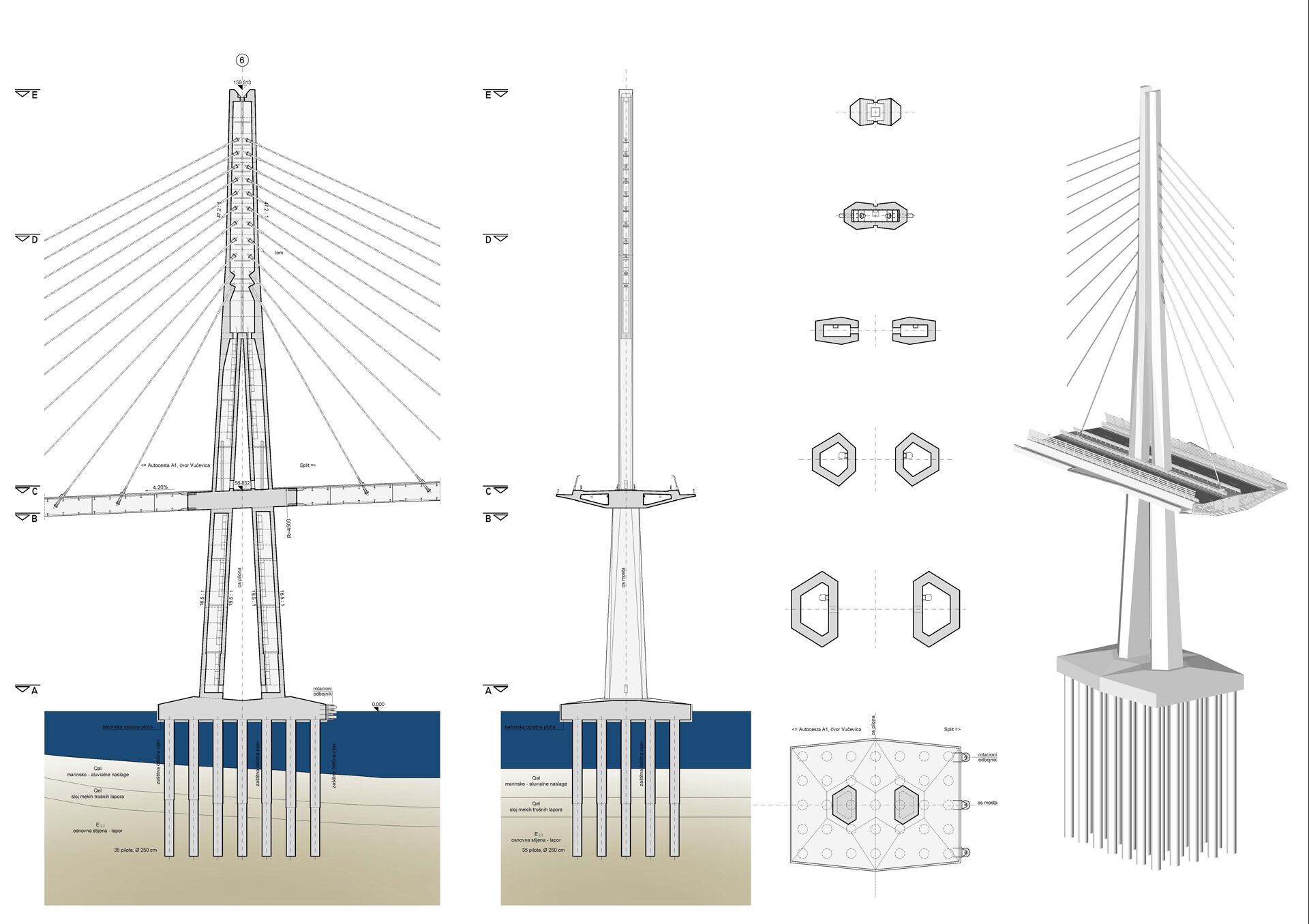 Pylon drawings