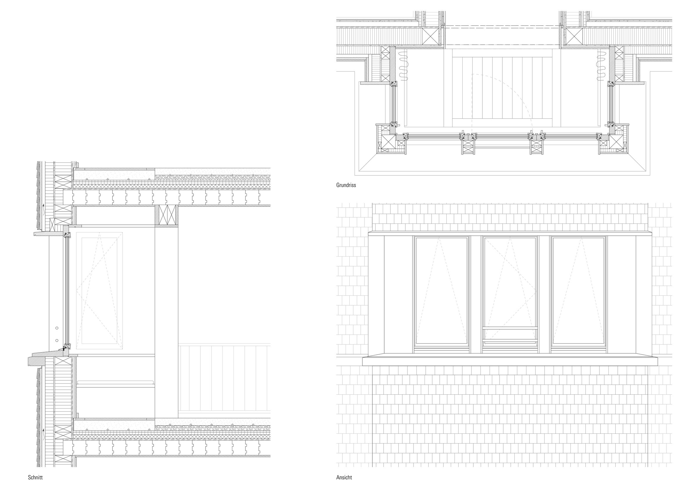 Bay window detail
