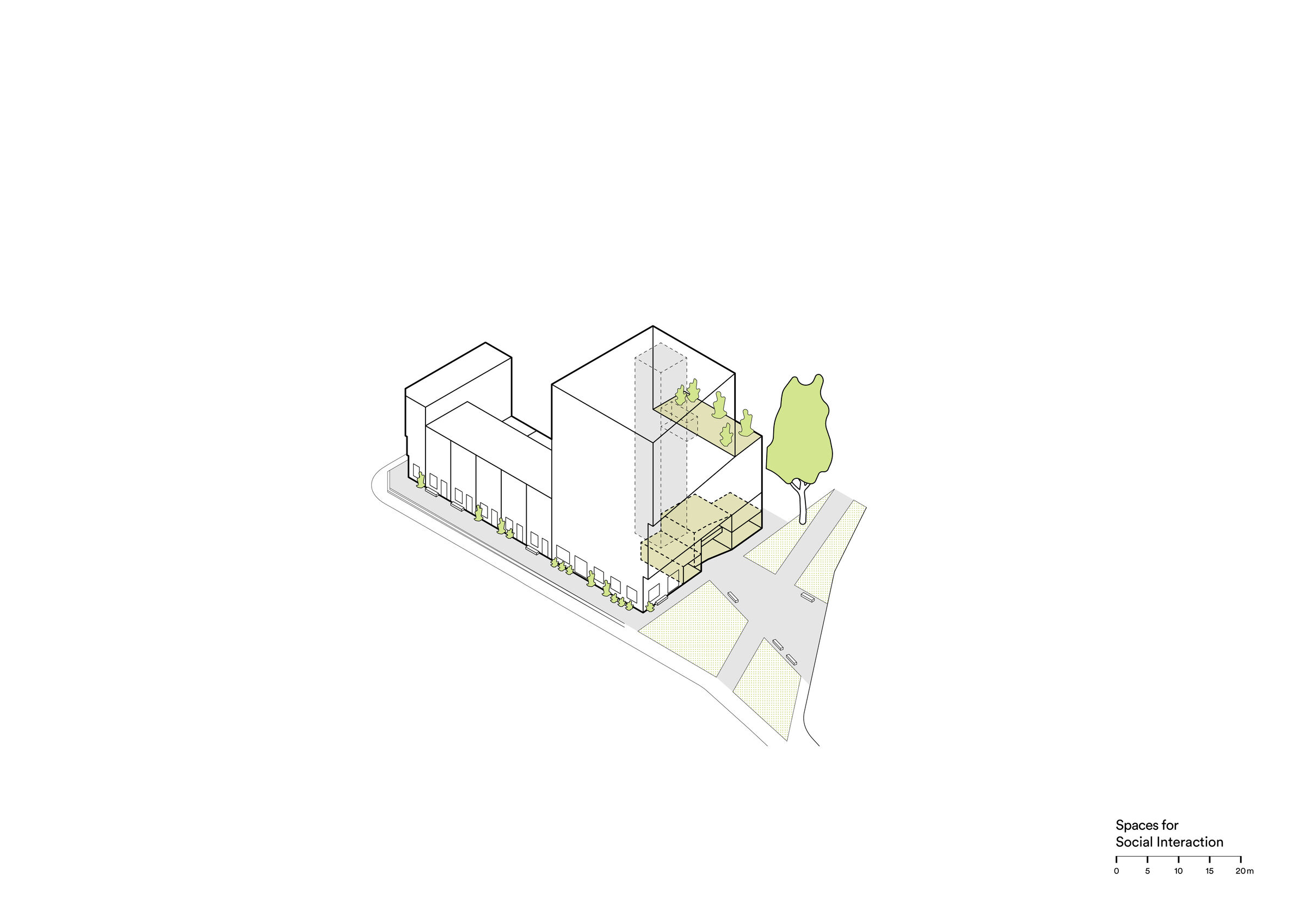 Diagram-Spaces for Social Interaction