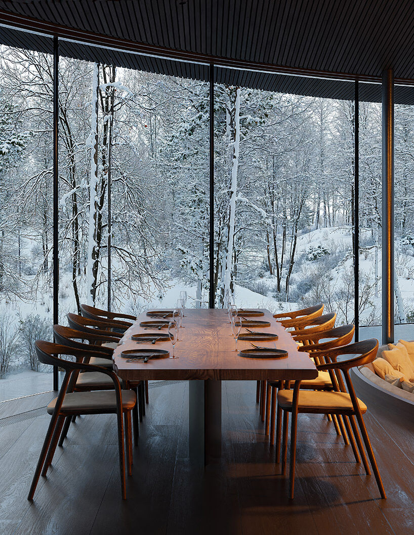 Interior View, Dining Area