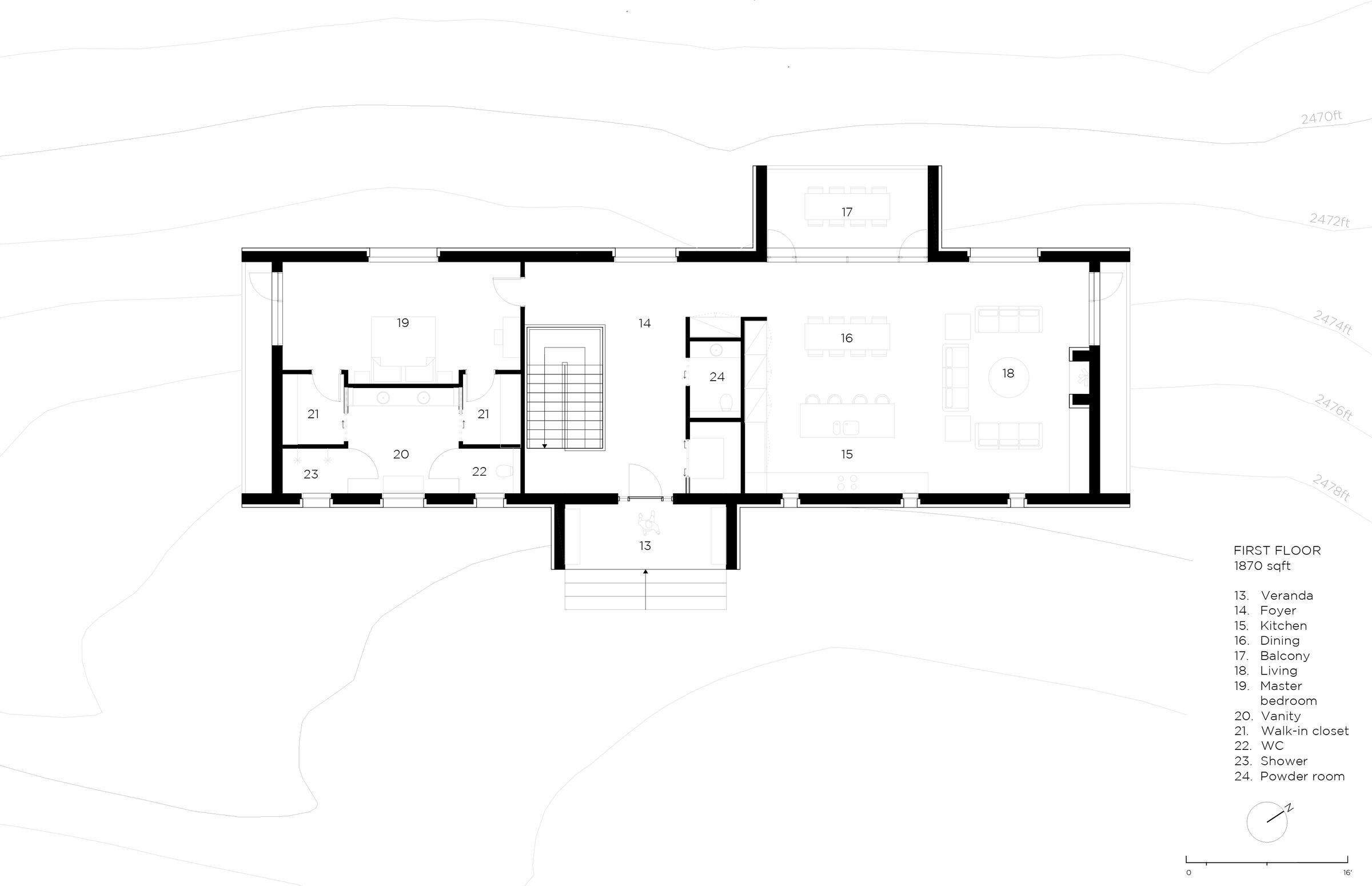 Plan first floor