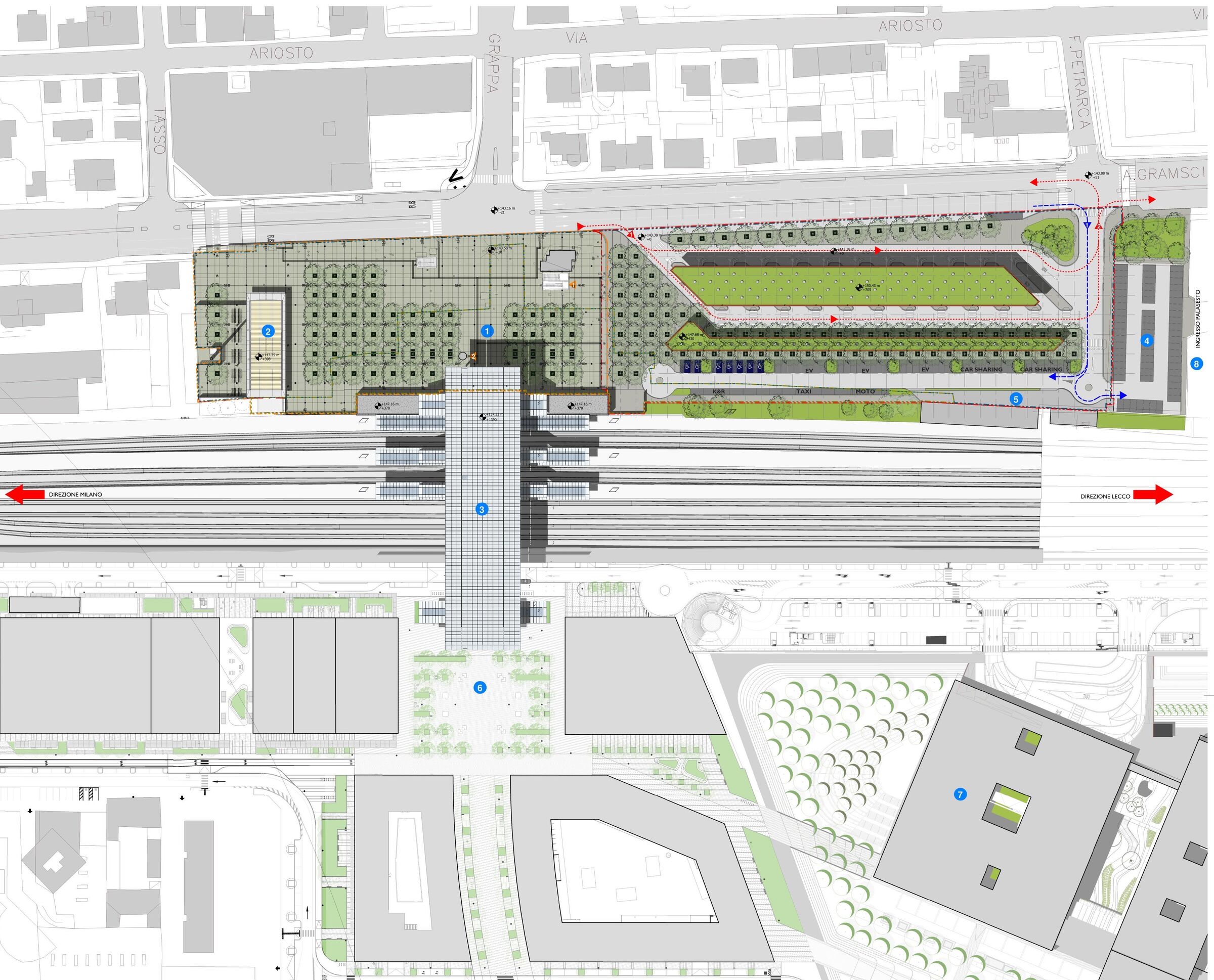 Hub Intermodale Sesto San Giovanni (Milano), Italy