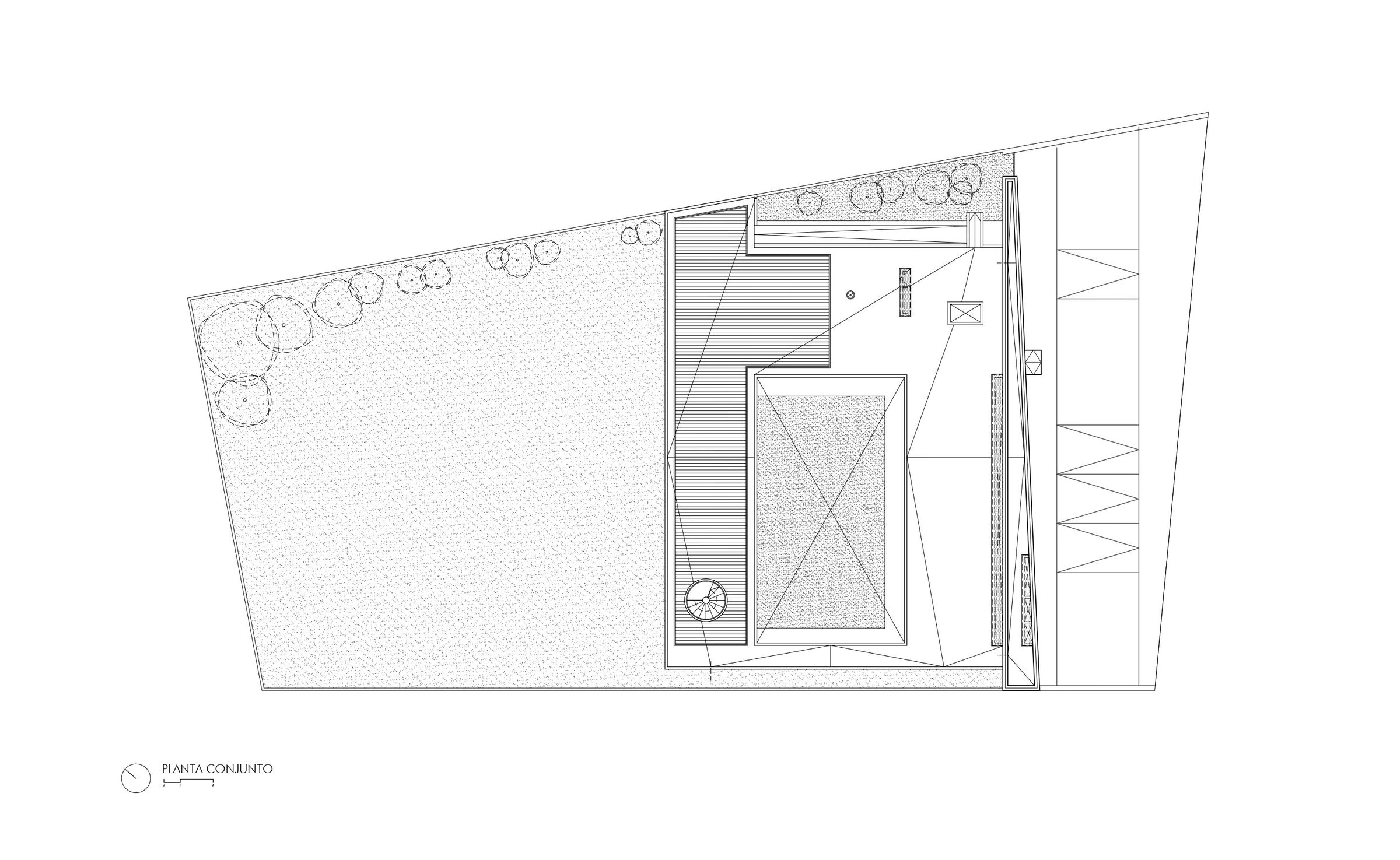 Roof top plan