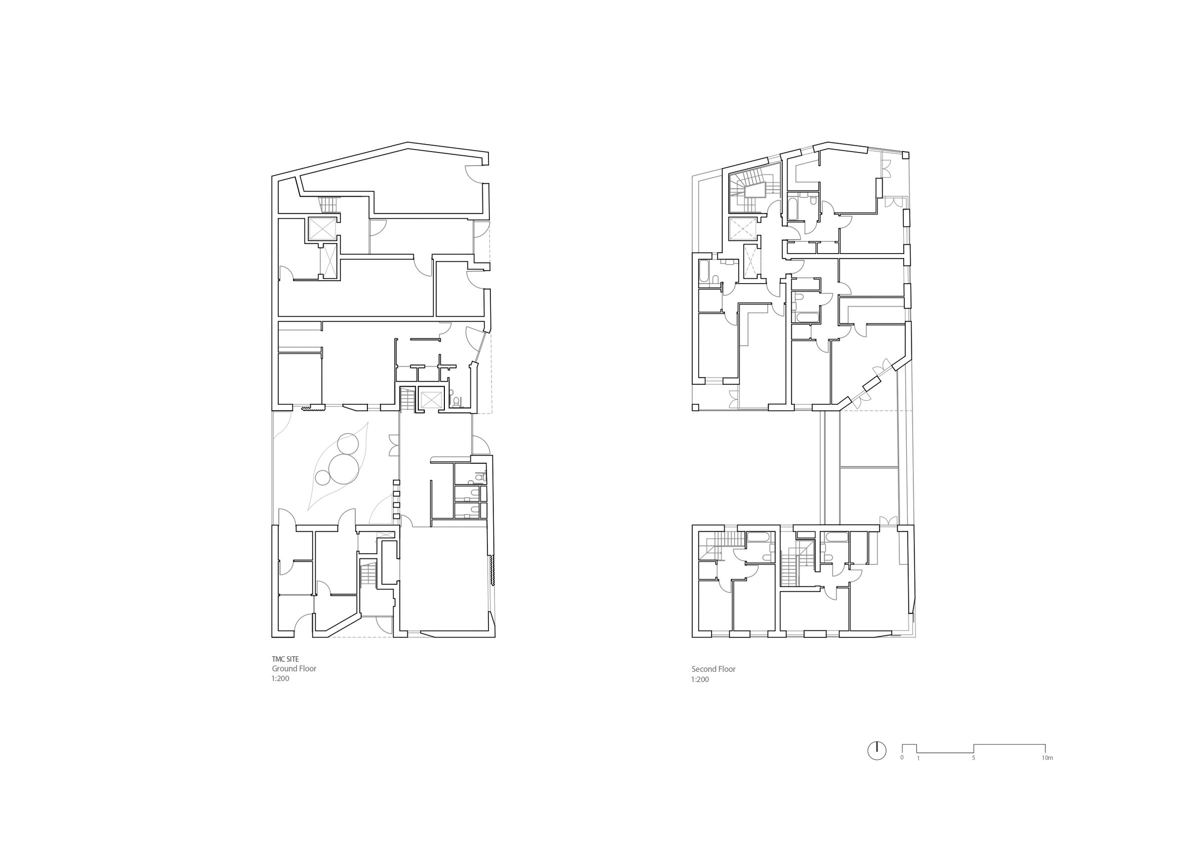 TMO Site: Ground & Second Floor Plans