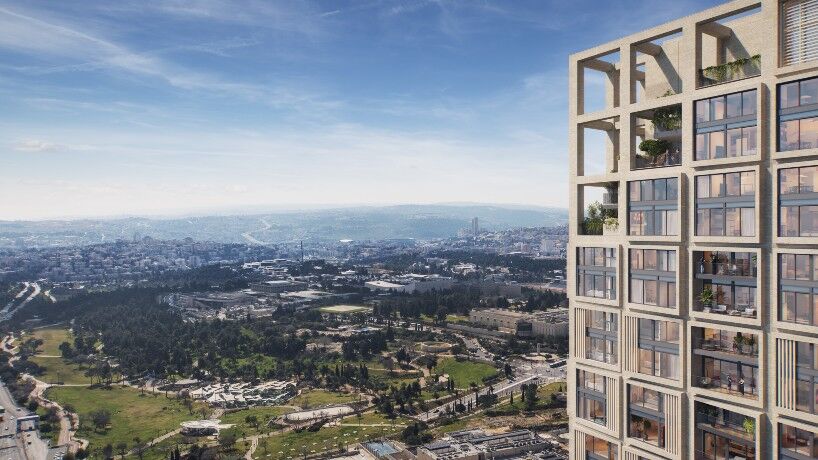 Midtown Jerusalem urban masterplan by De La Fontaine Architecture – landscape and city integration