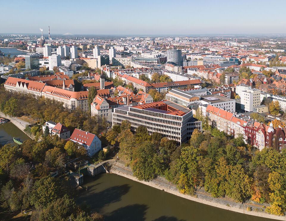 Aerial view South East