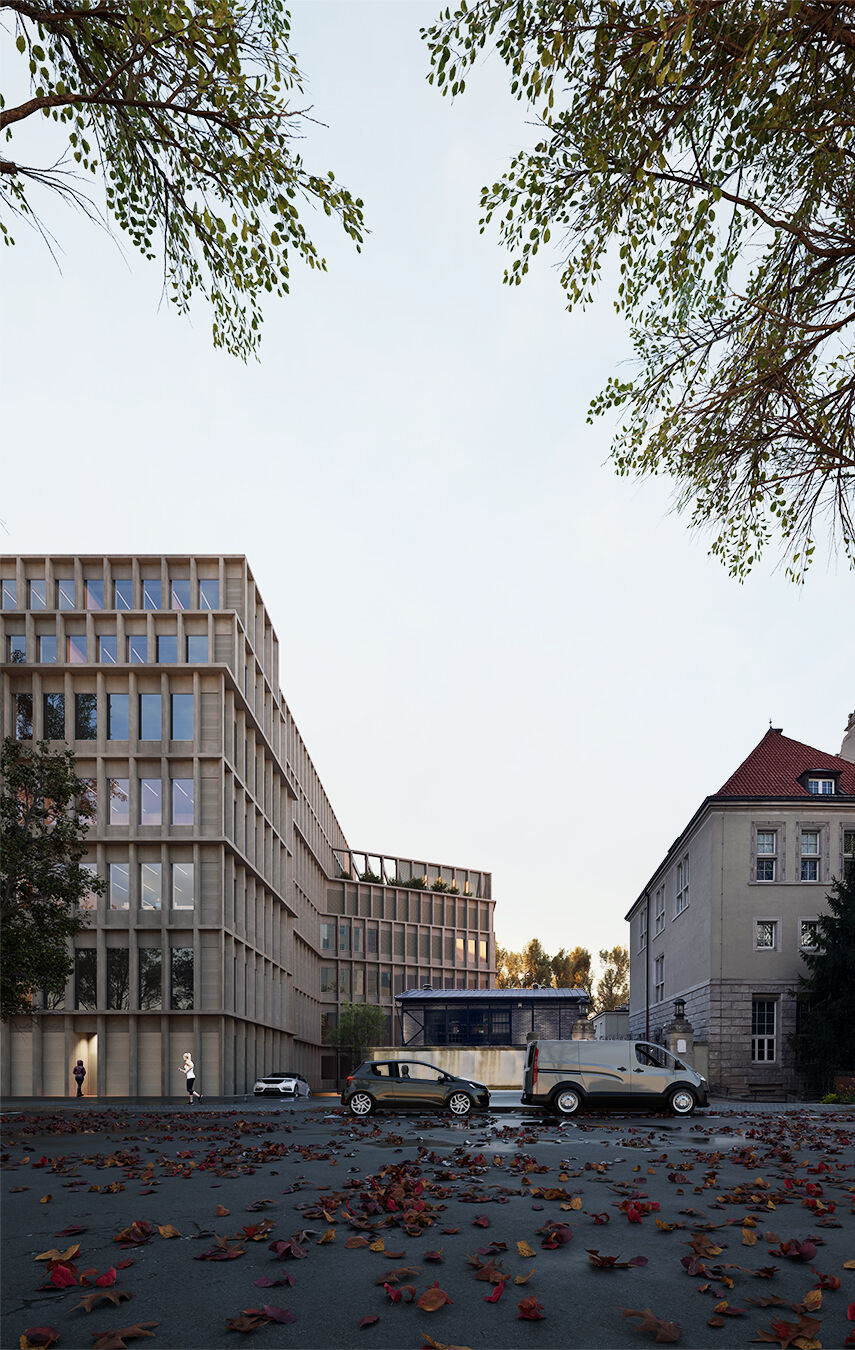 North facade