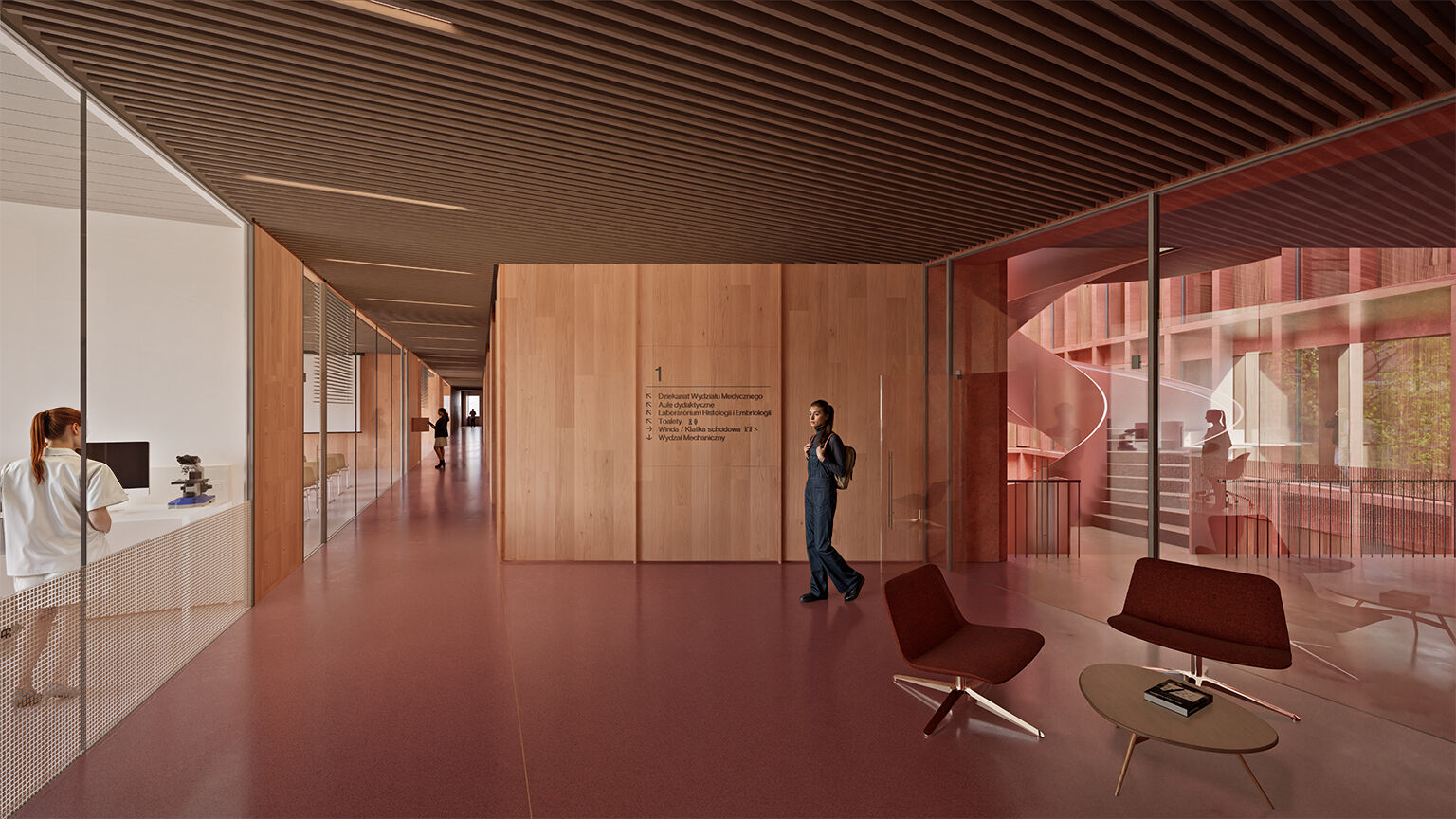 Lab floor