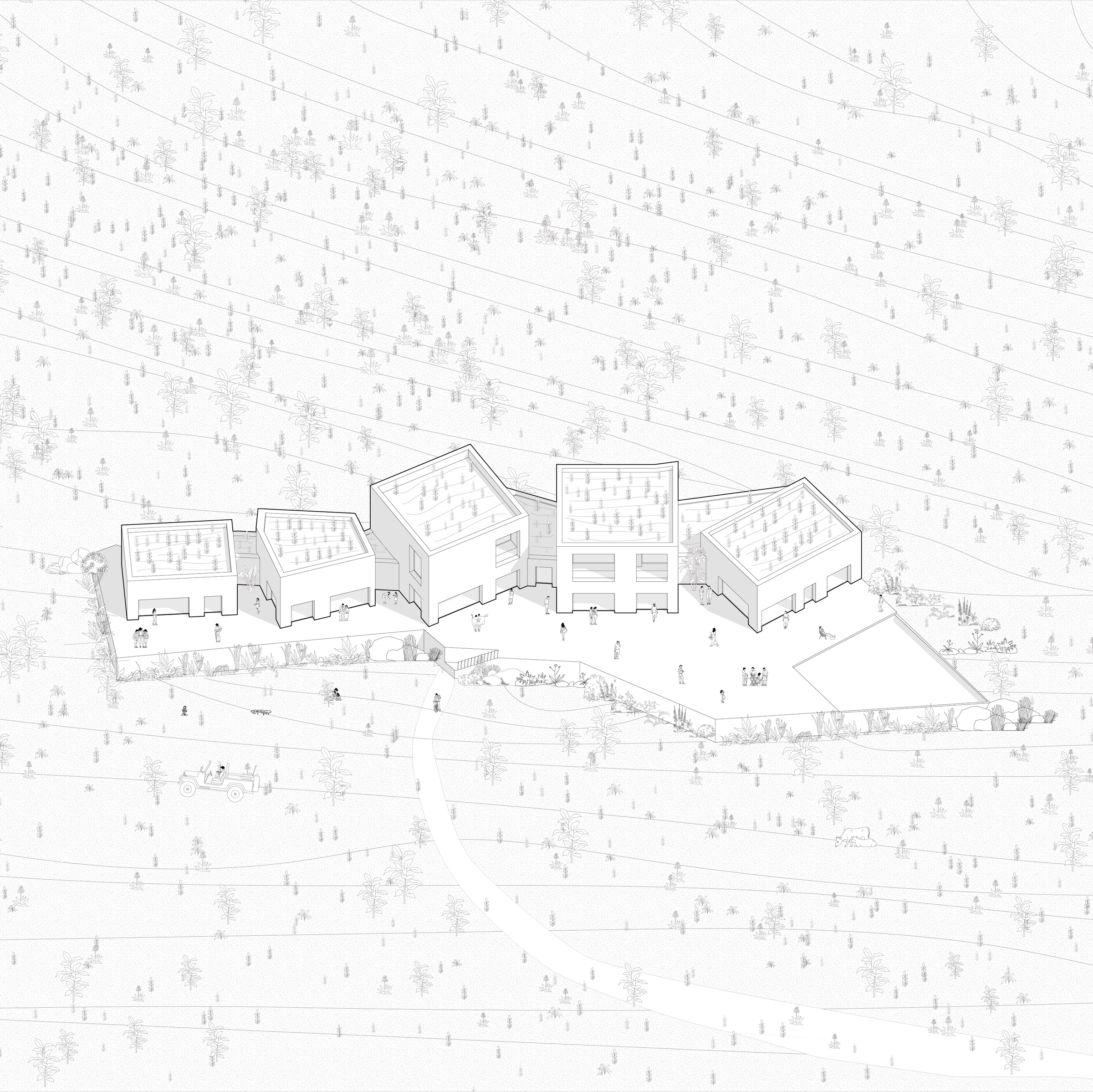 axonometric view
