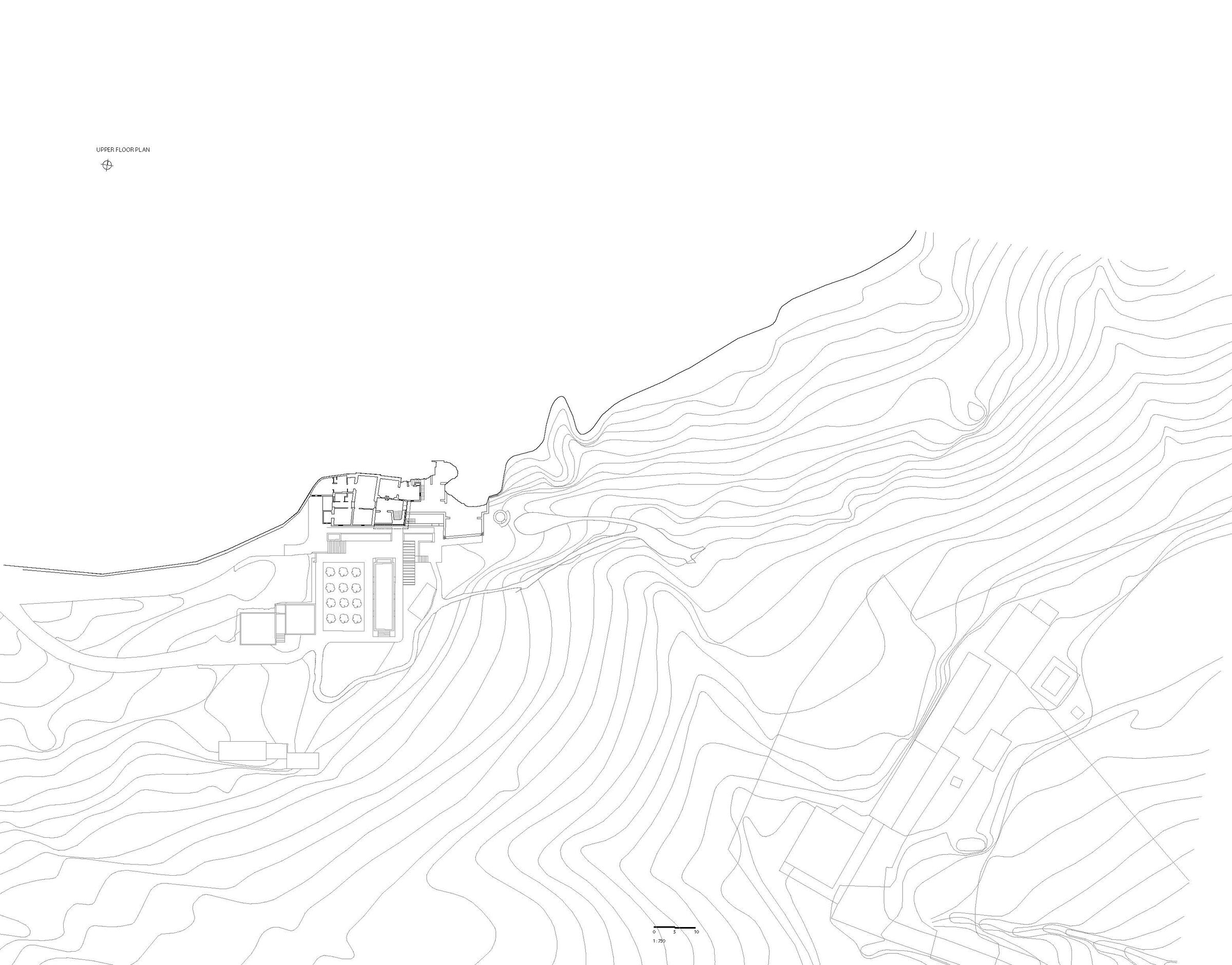 Upper floor plan