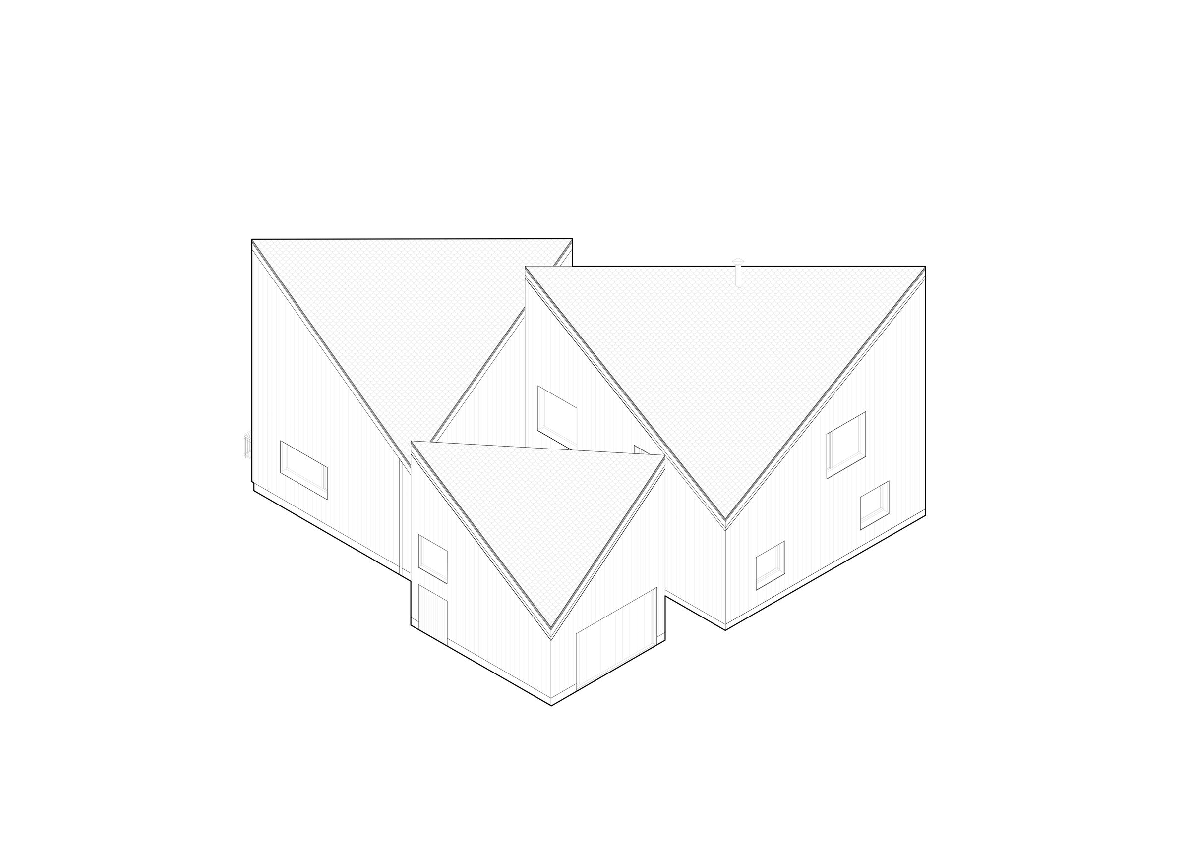 Forest House Axonometrie