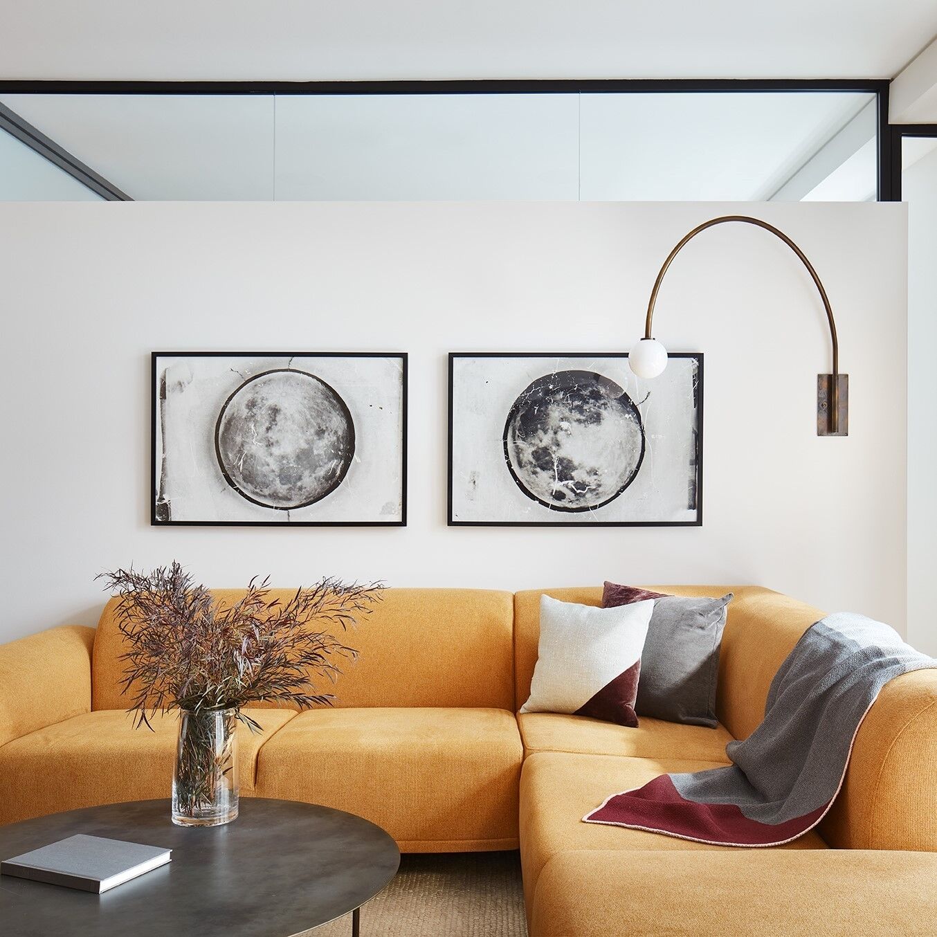 The bold living room sofa.