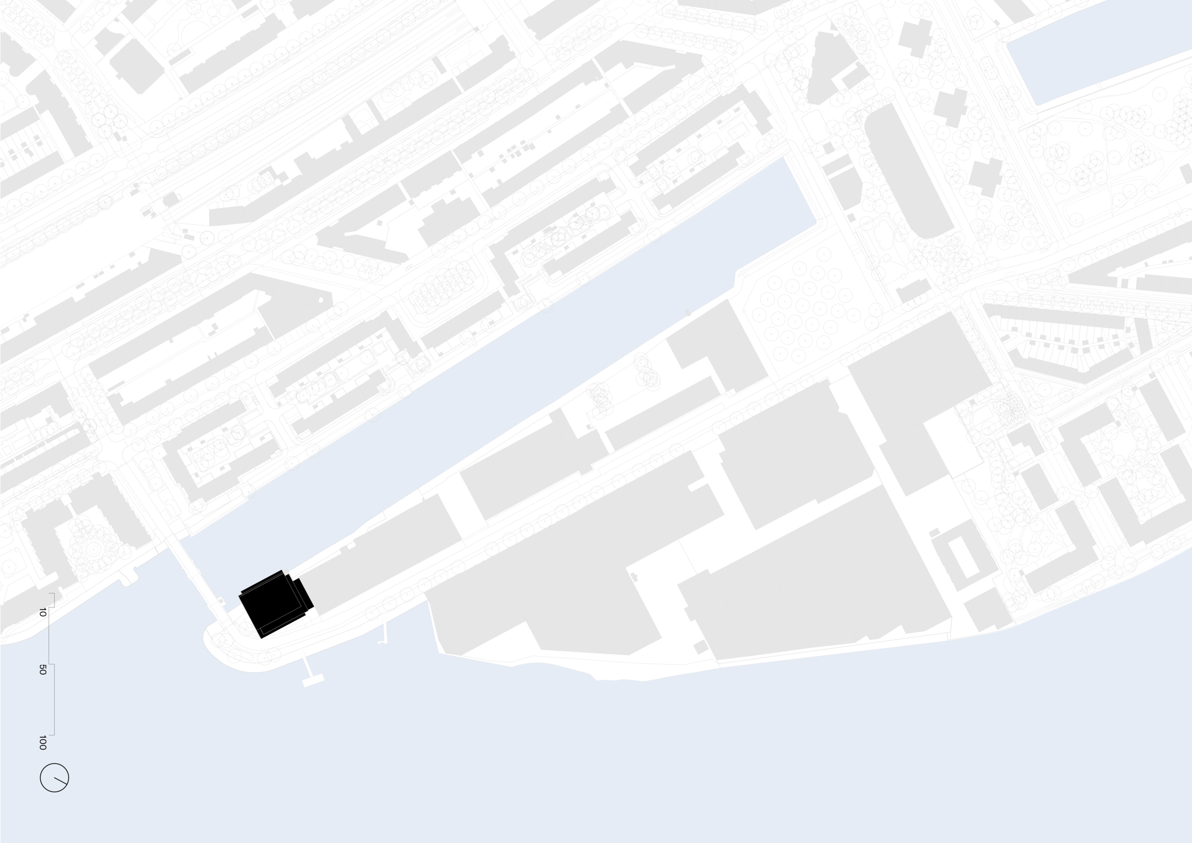 Building situation plan