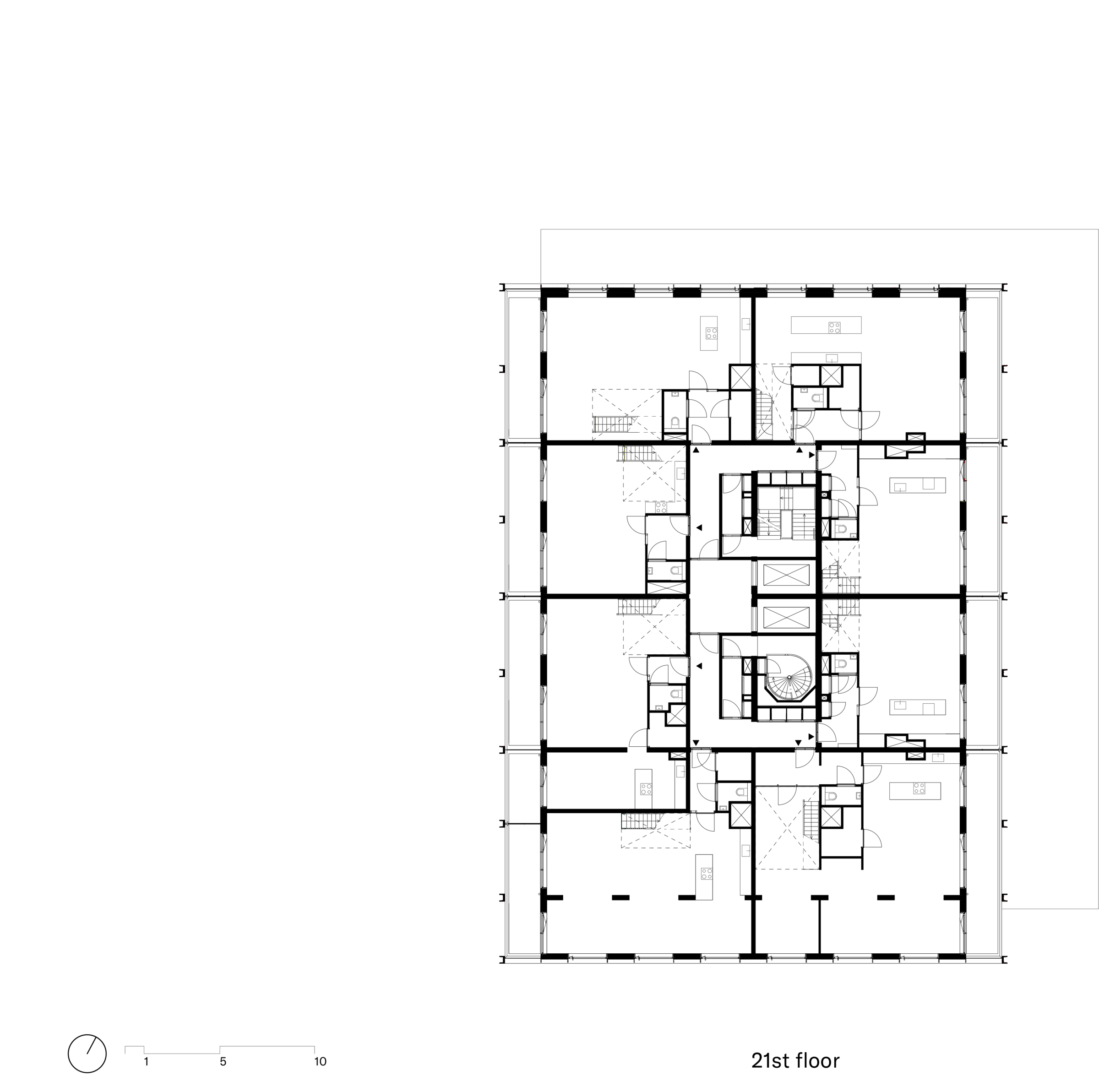 21st floor plan