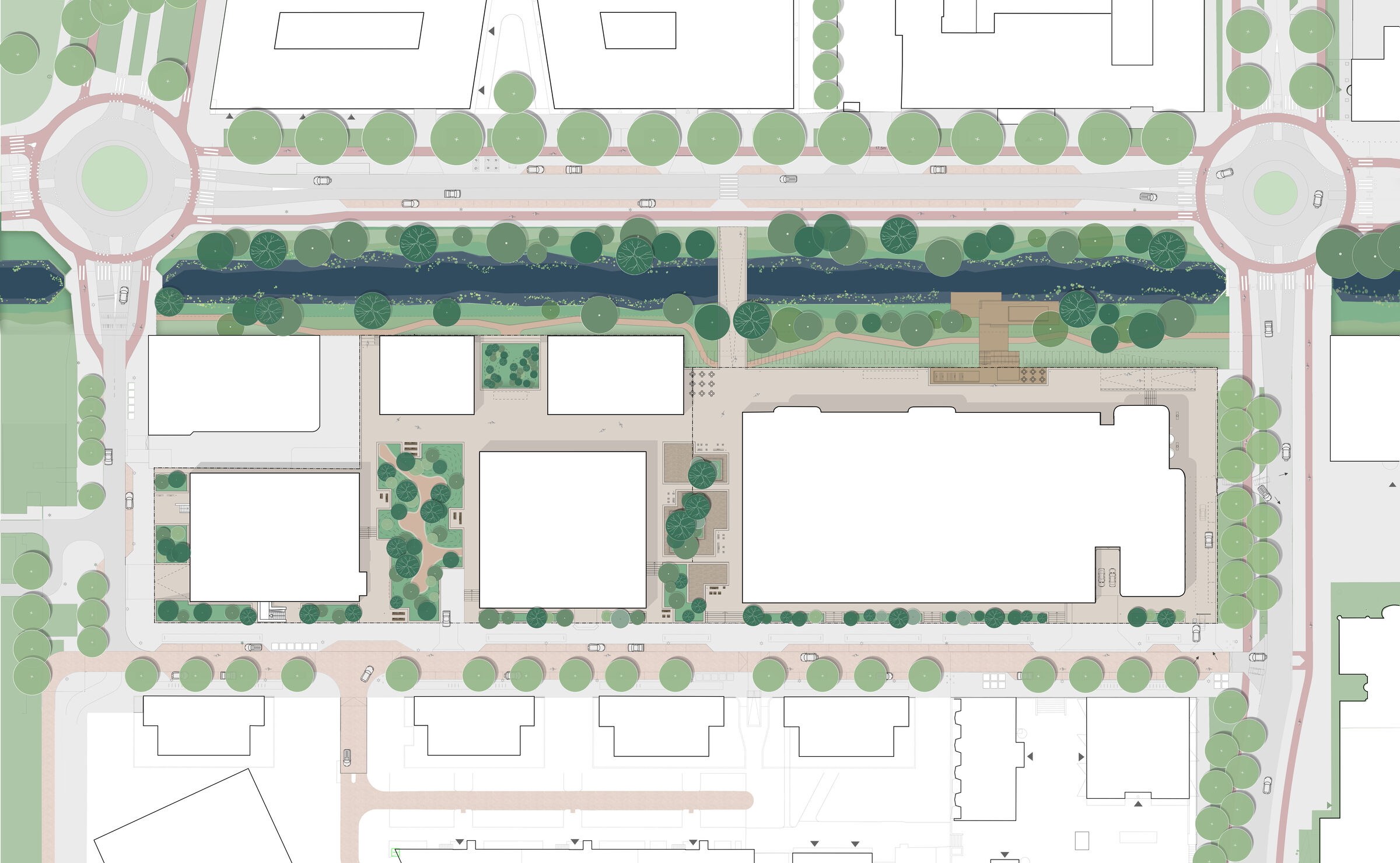 Fashion district masterplan