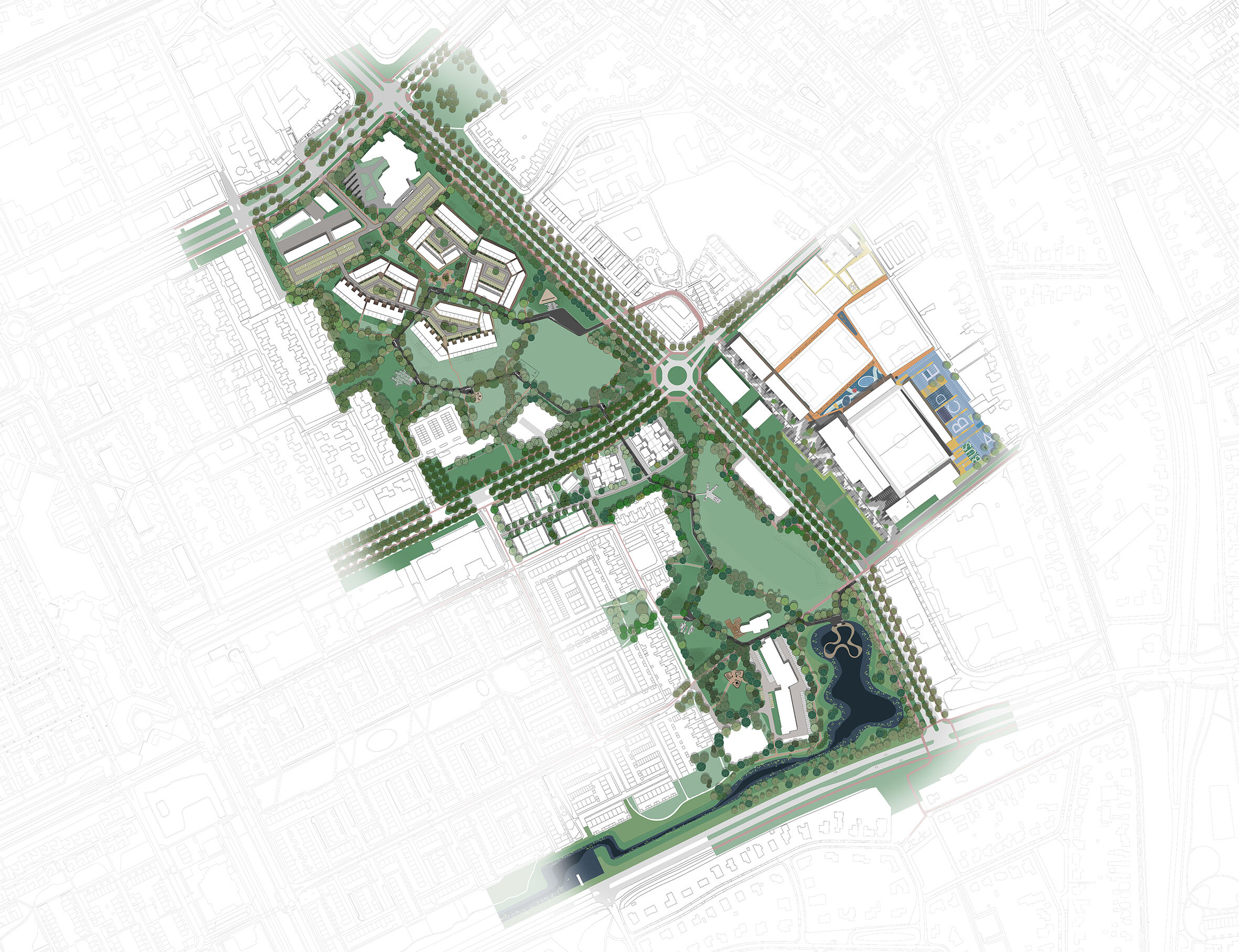 Landscape masterplan