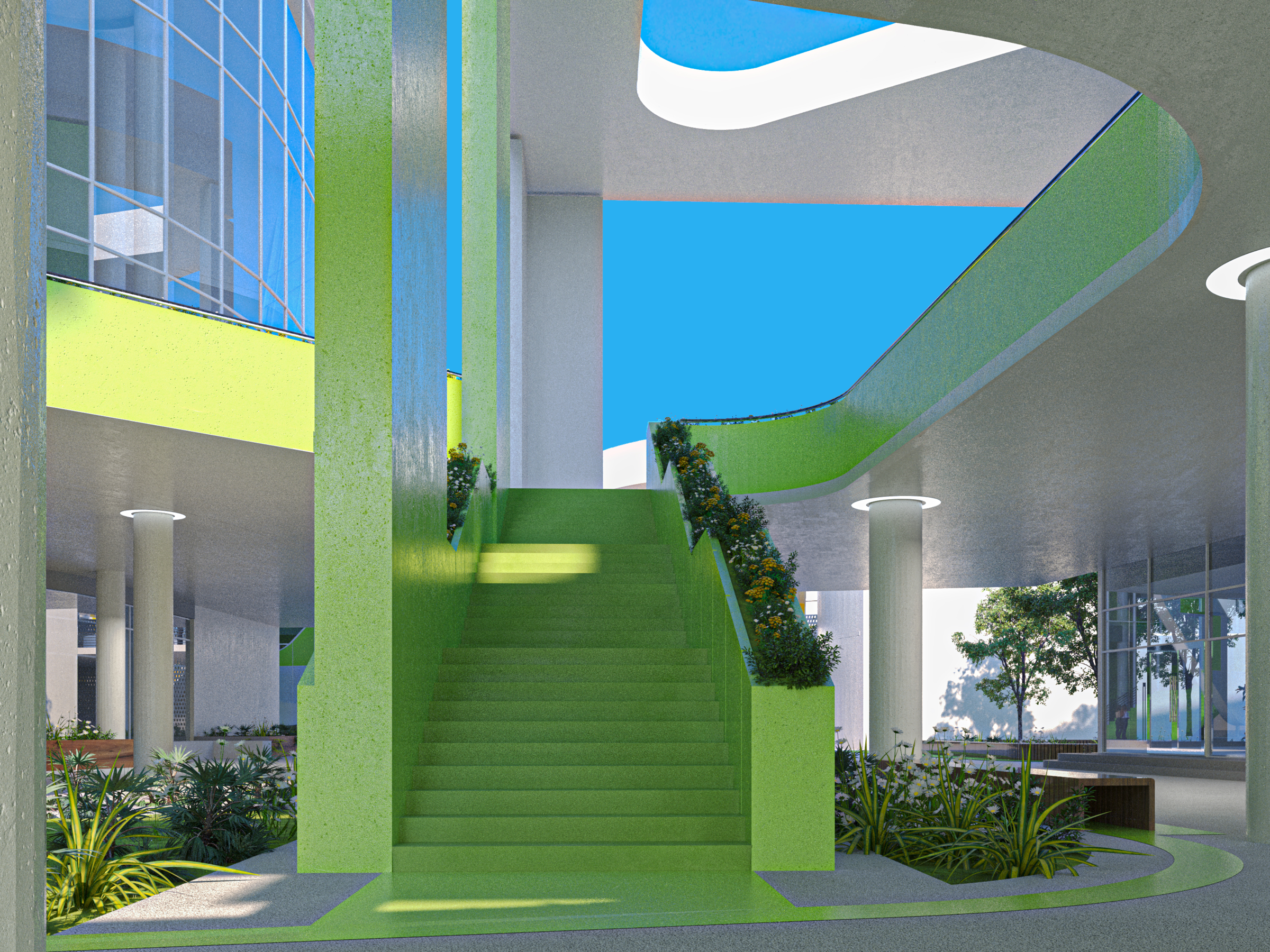 Outdoor Stairs