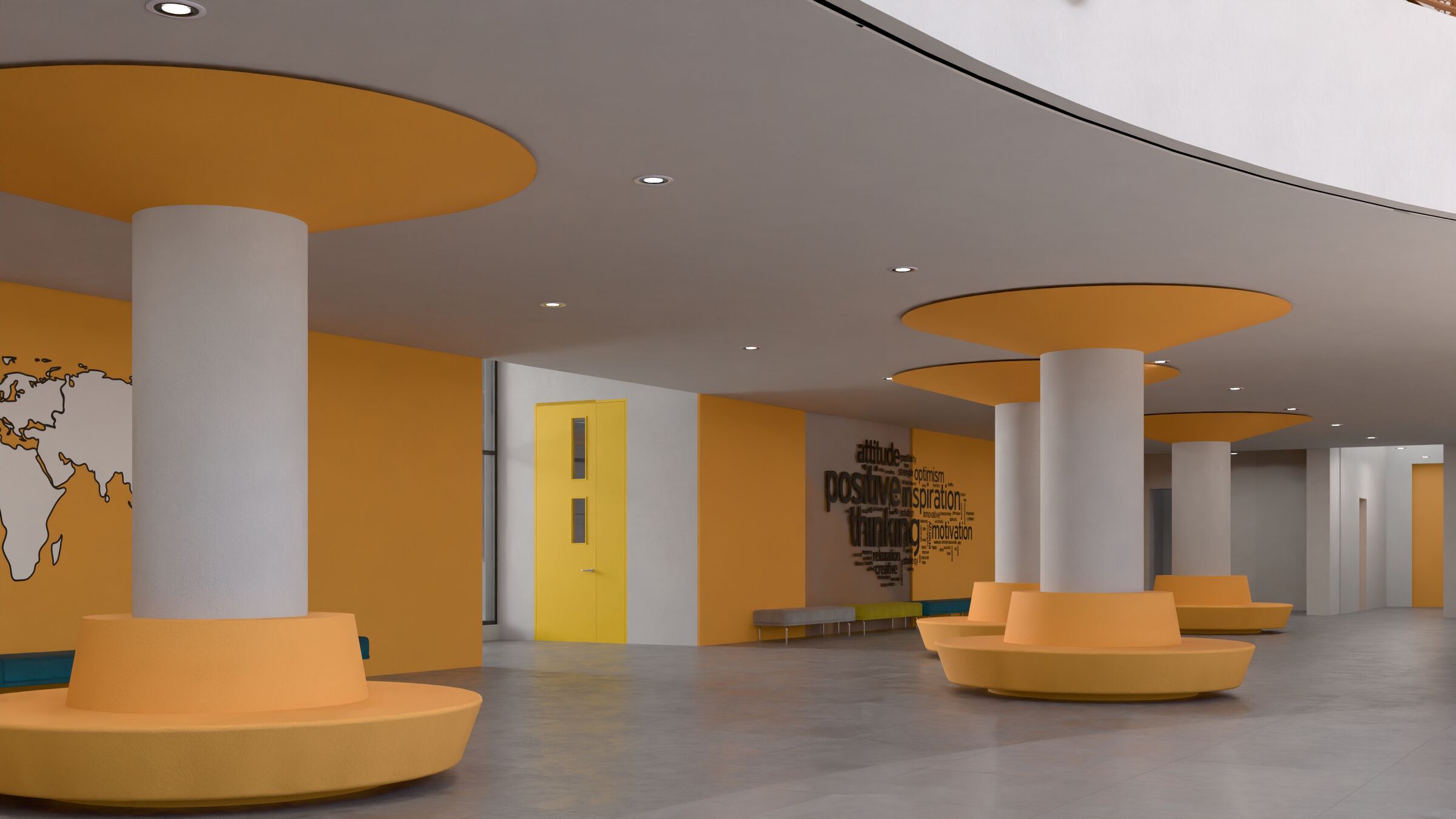 Classrooms Lobby