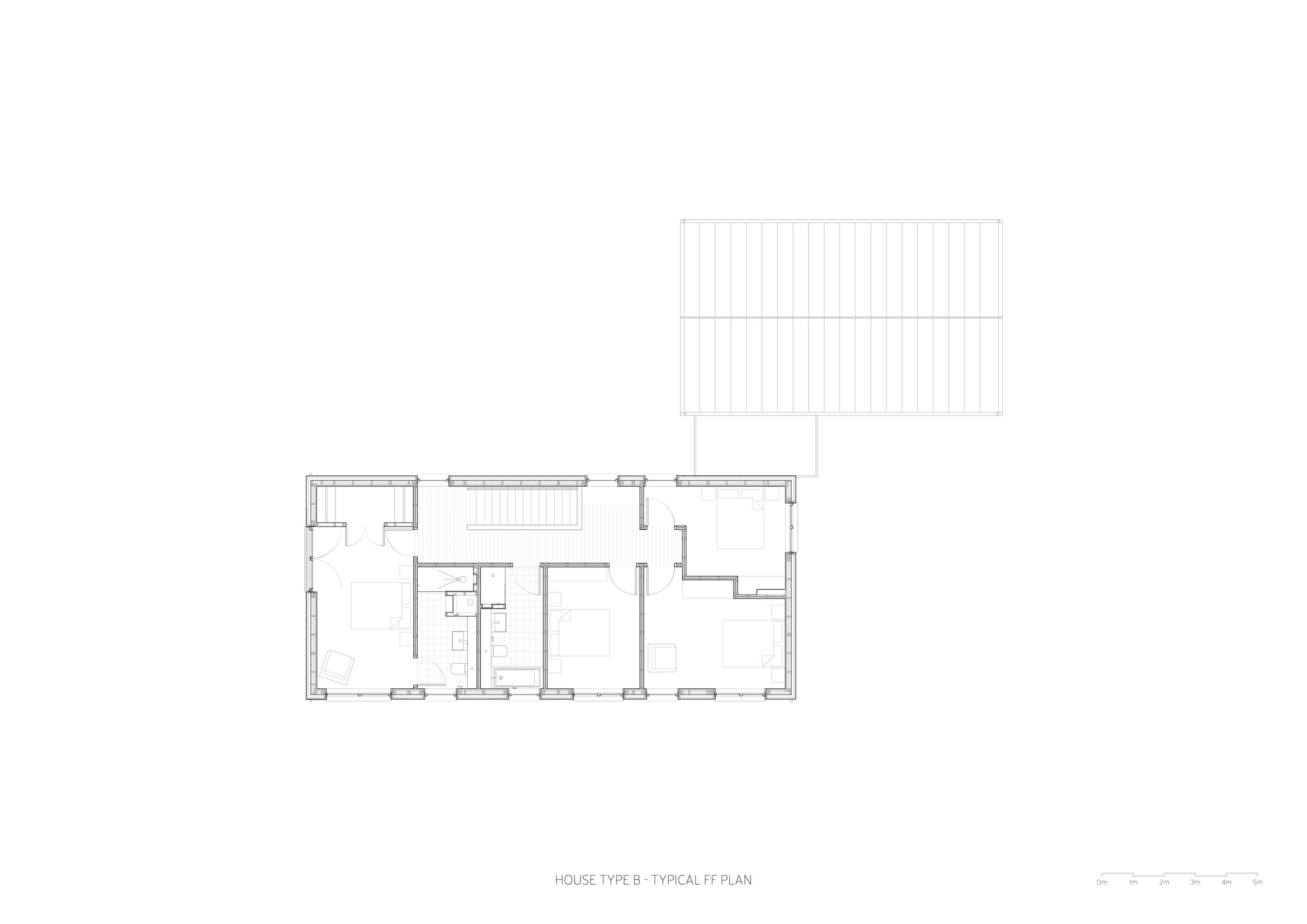 House Type B - Typical First Floor Plan
