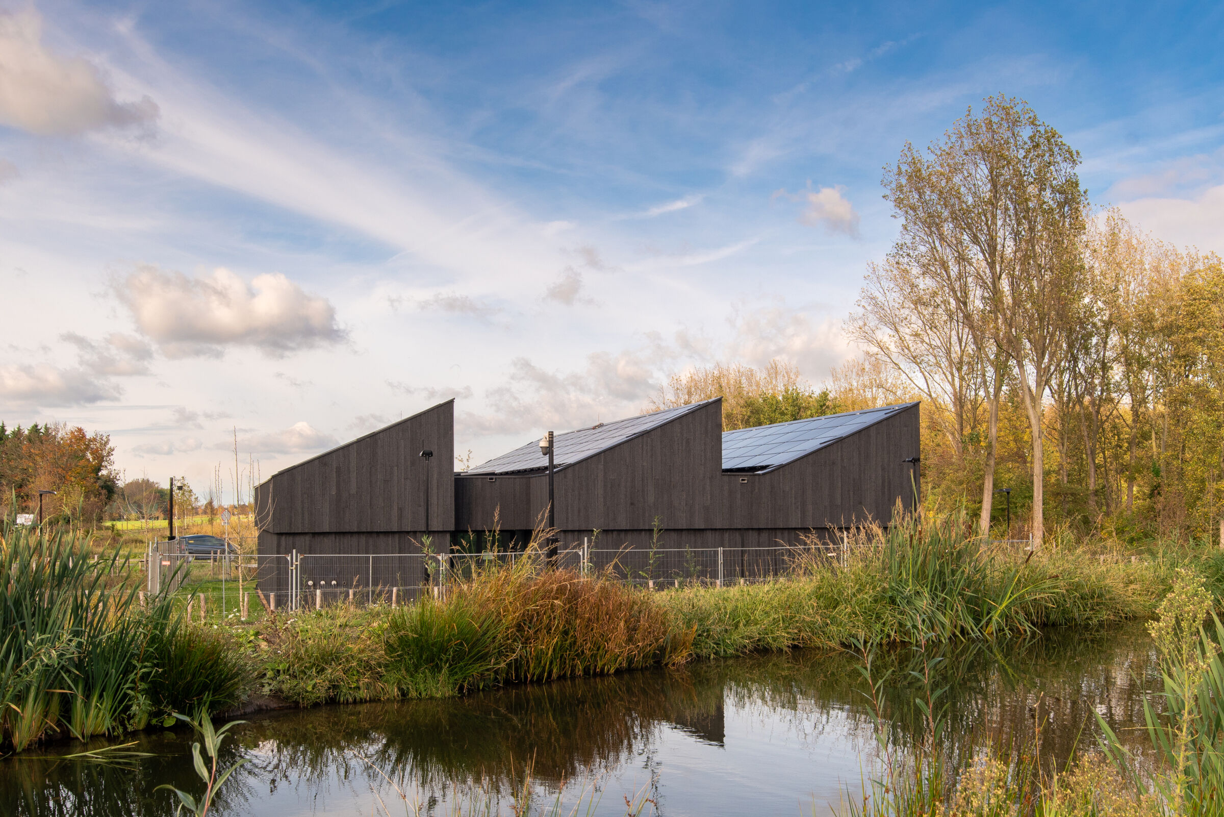 Service buildings Groene Boog Rotterdam