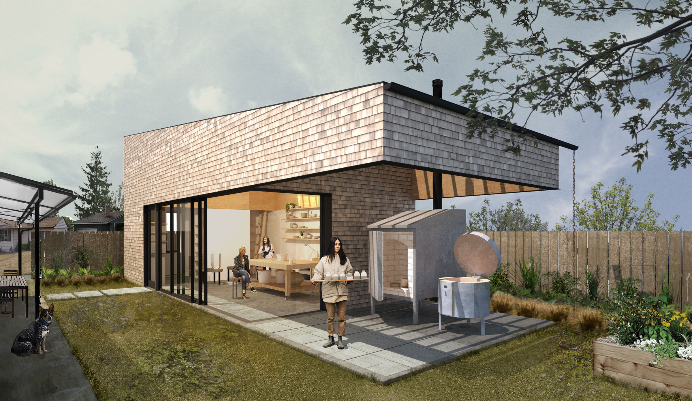 Ceramics Studio Render