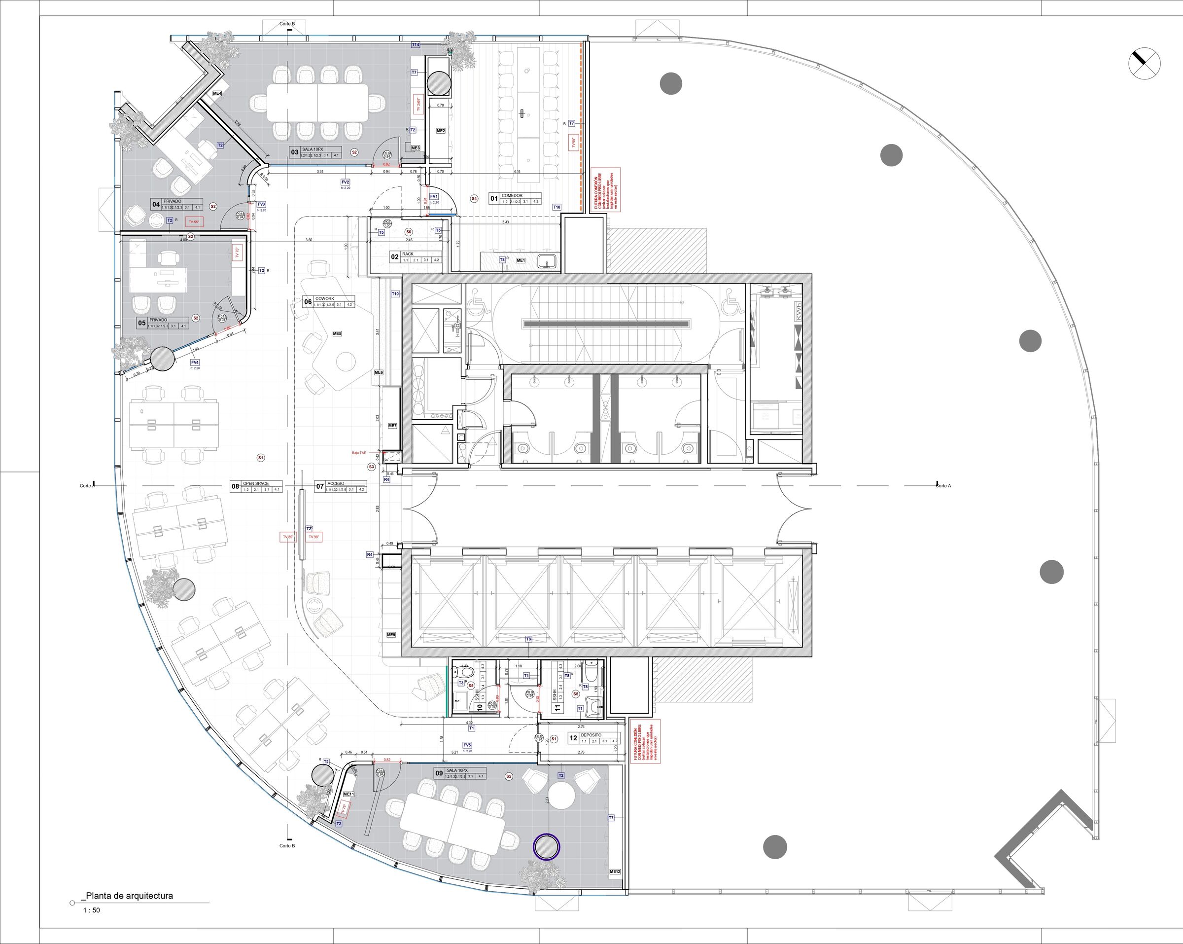 Layout by Contract Workplaces