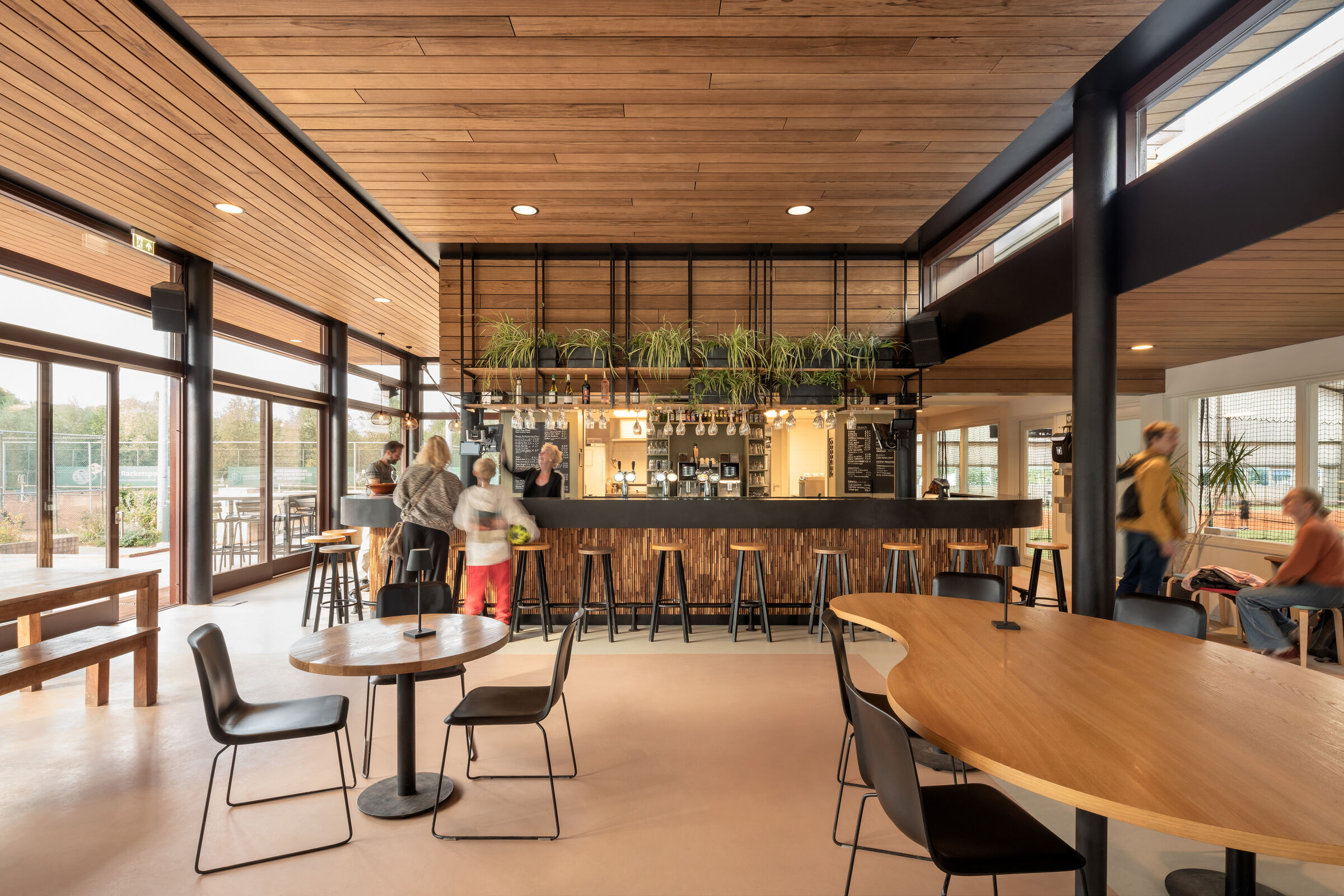 Clubhouse bar