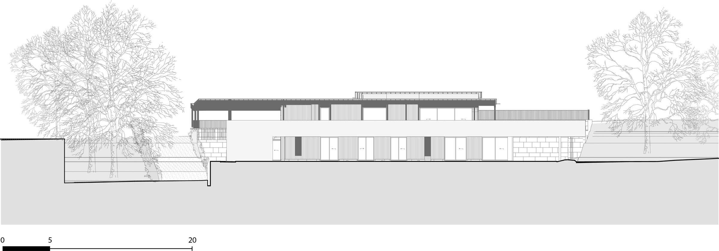 NORTH elevation