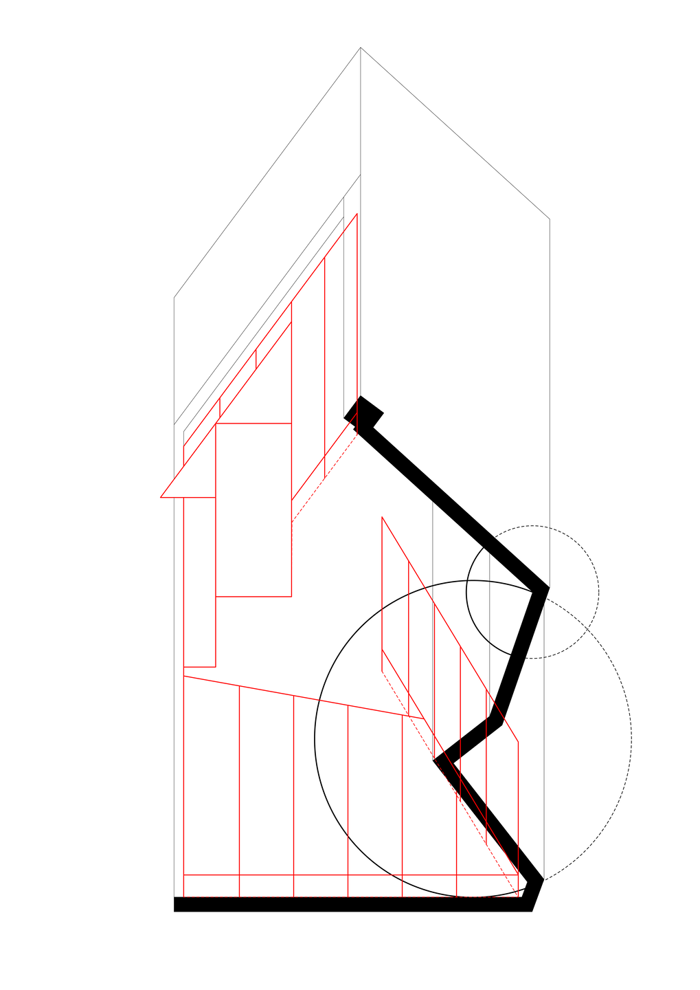 screen with entrance diagram
