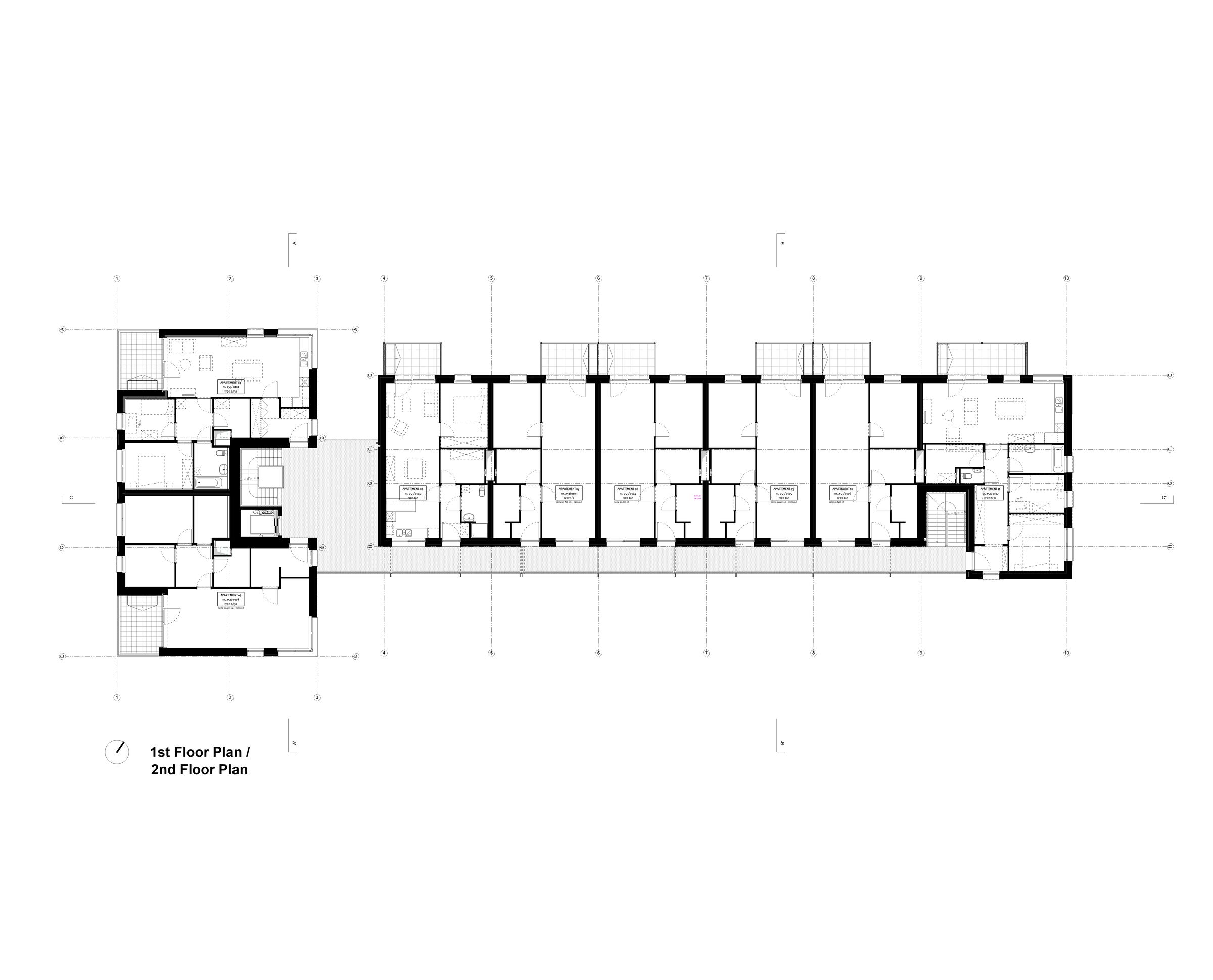 1st/2nd floor plan