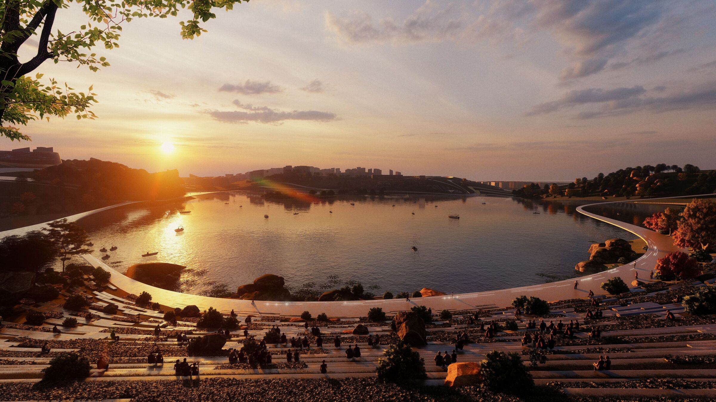 Amphitheatre Evening View