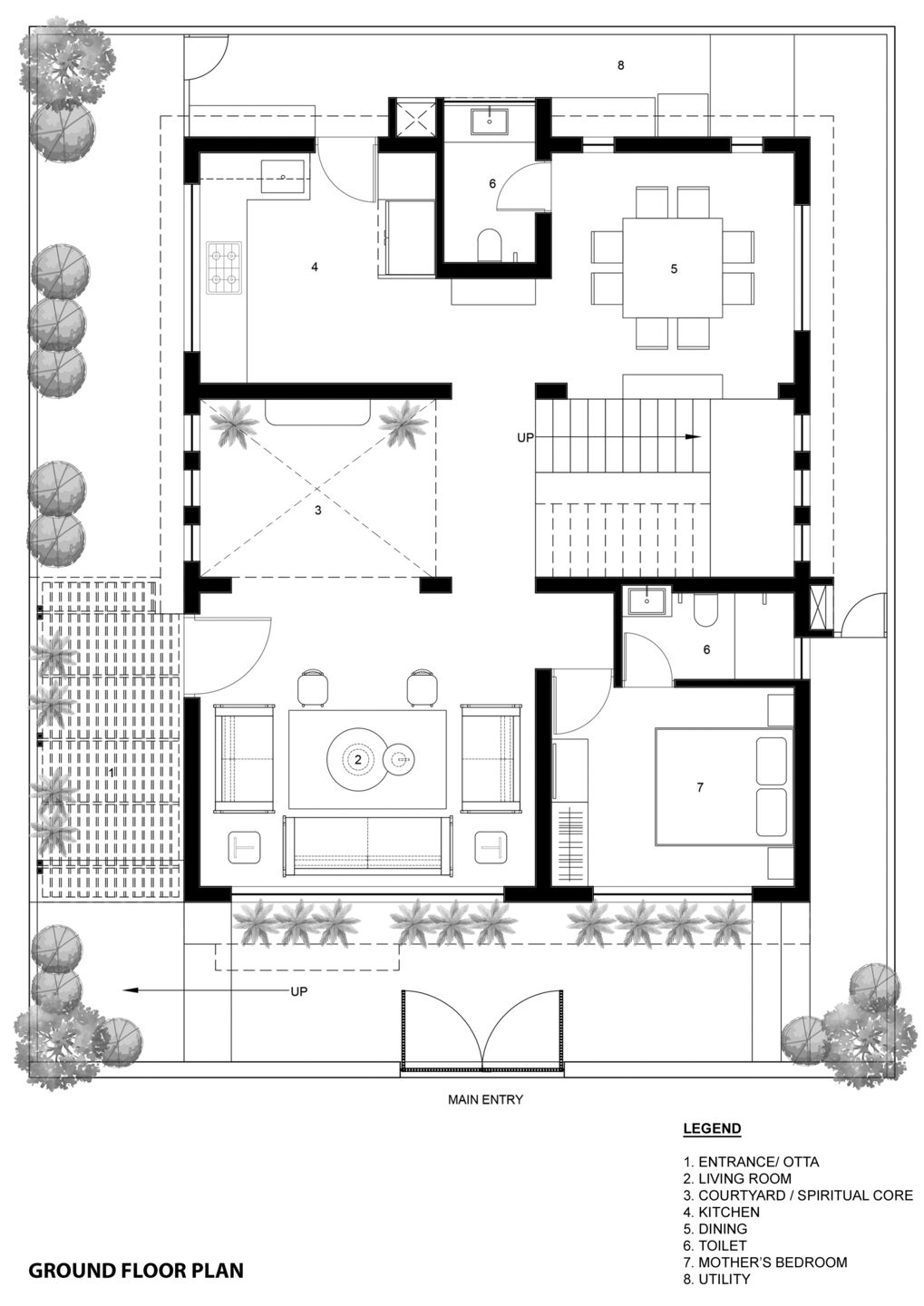 GROUND FLOOR PLAN