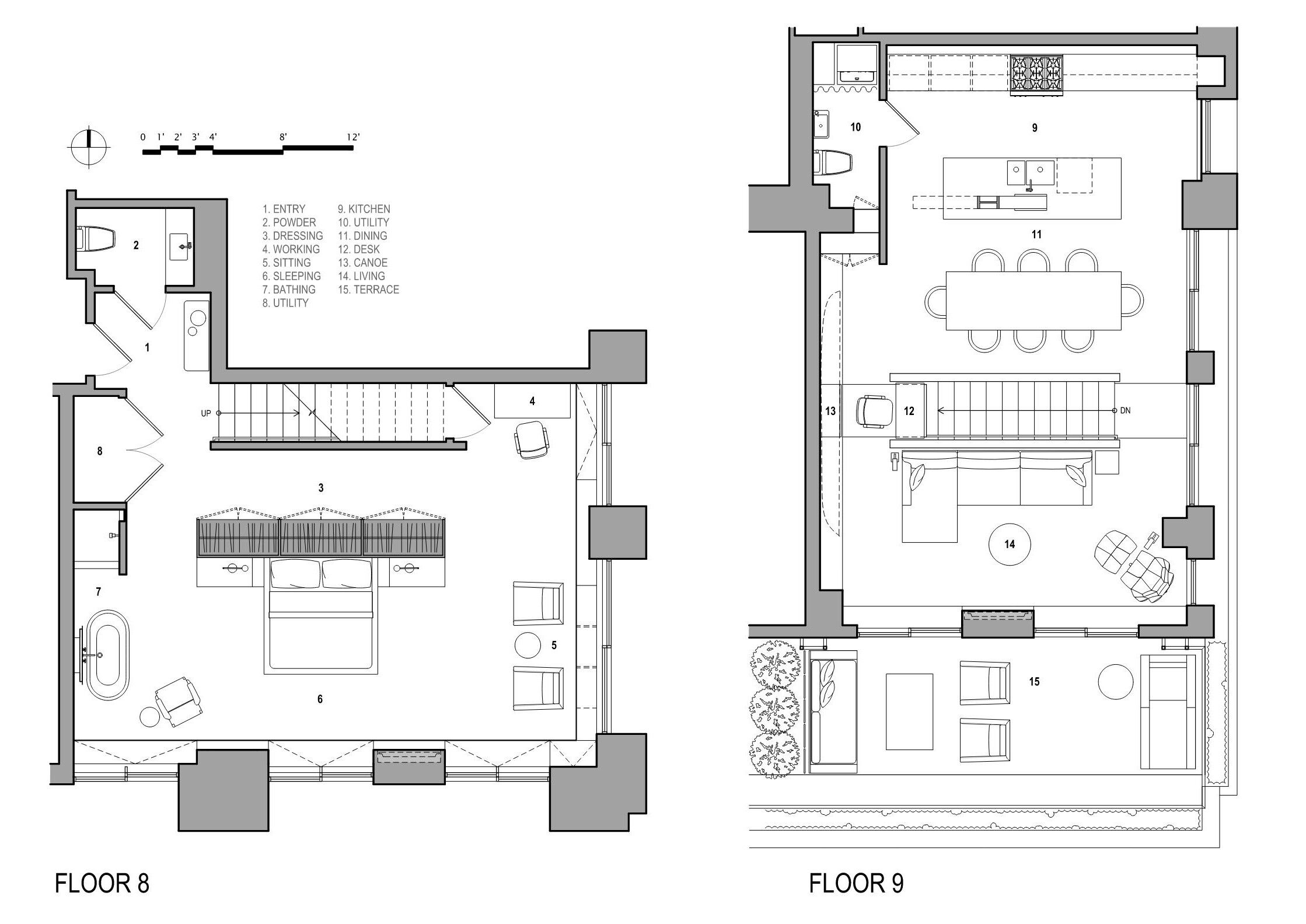 Floor plans